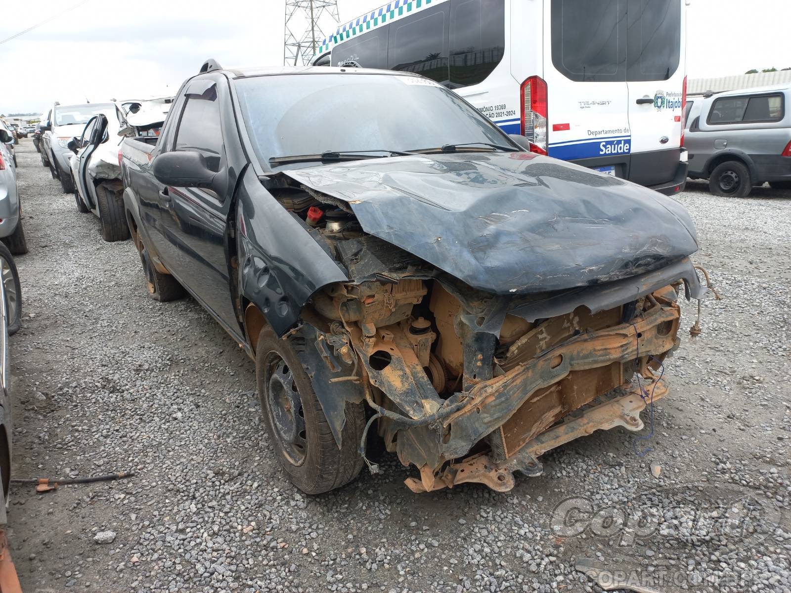 Veículo Fiat Strada FIAT STRADA WORKING 1.4 2014 2015 em leilão