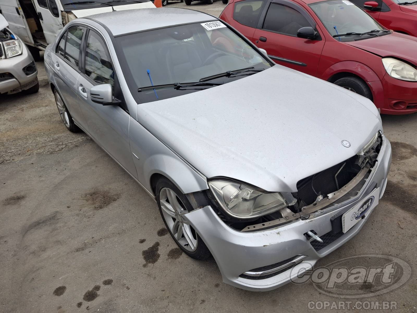 Veículo Mercedes-Benz Classe C MERCEDES BENZ CLASSE C 1.8 16V TURBO 2012 2012 em leilão