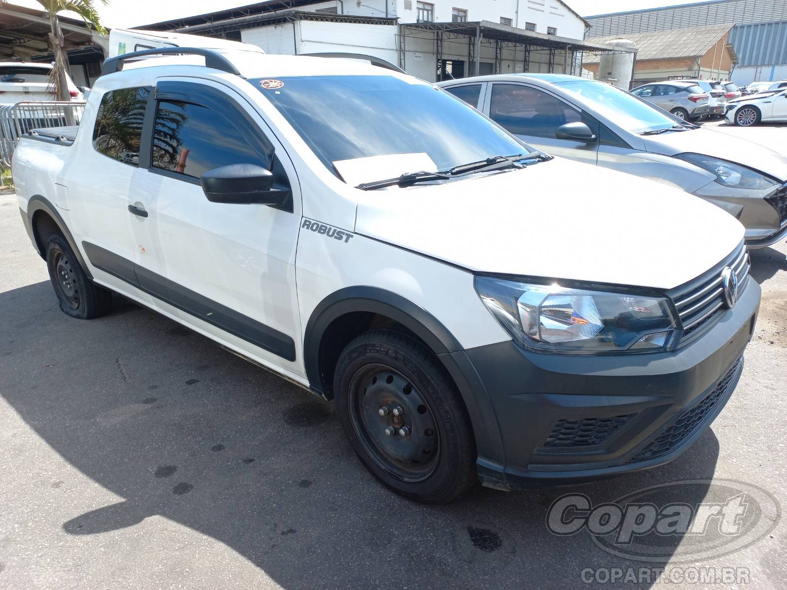 Veículo VW - VolksWagen Saveiro VOLKSWAGEN SAVEIRO CD ROBUST 1.6 MSI 2018 2019 em leilão