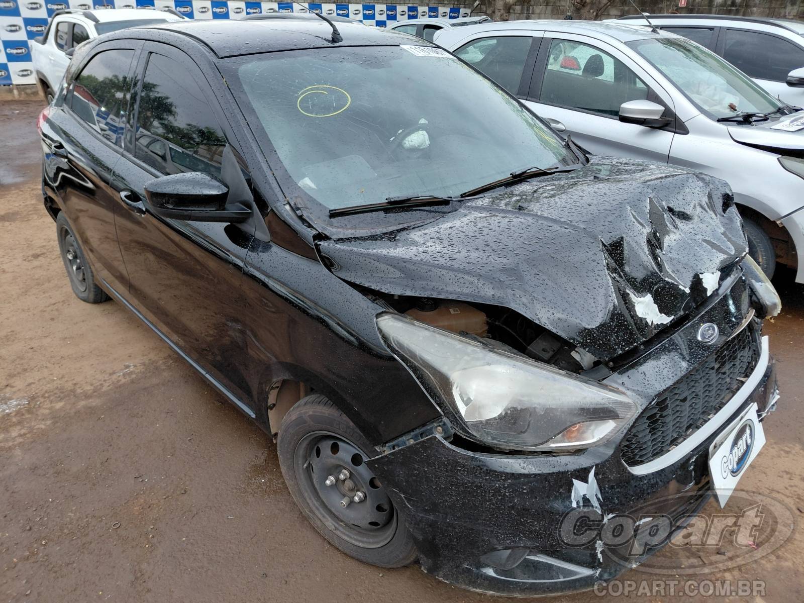 2018 FORD KA — leilão em Goiânia/GO