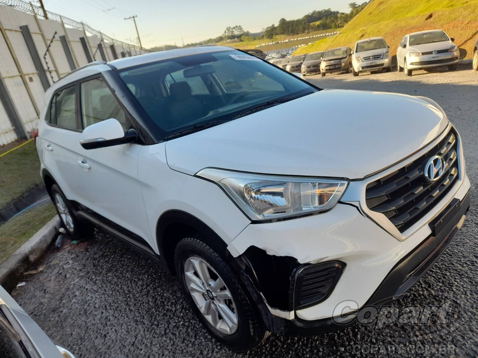 Veículo Hyundai Creta HYUNDAI CRETA 1.6 16V CVVT 2018 2019 em leilão