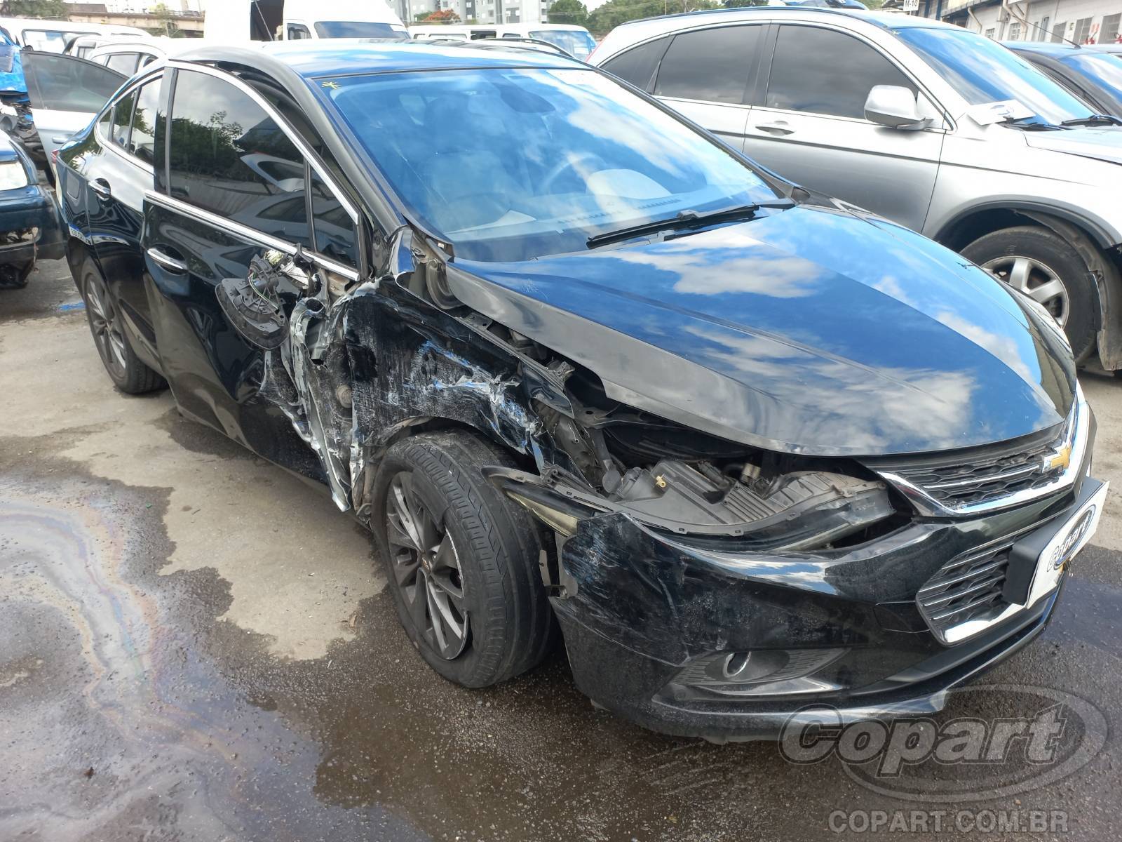 Veículo GM - Chevrolet Cruze 2017 CHEVROLET CRUZE LTZ AT 1.4 16V ECOTEC TURBO 2017 em leilão
