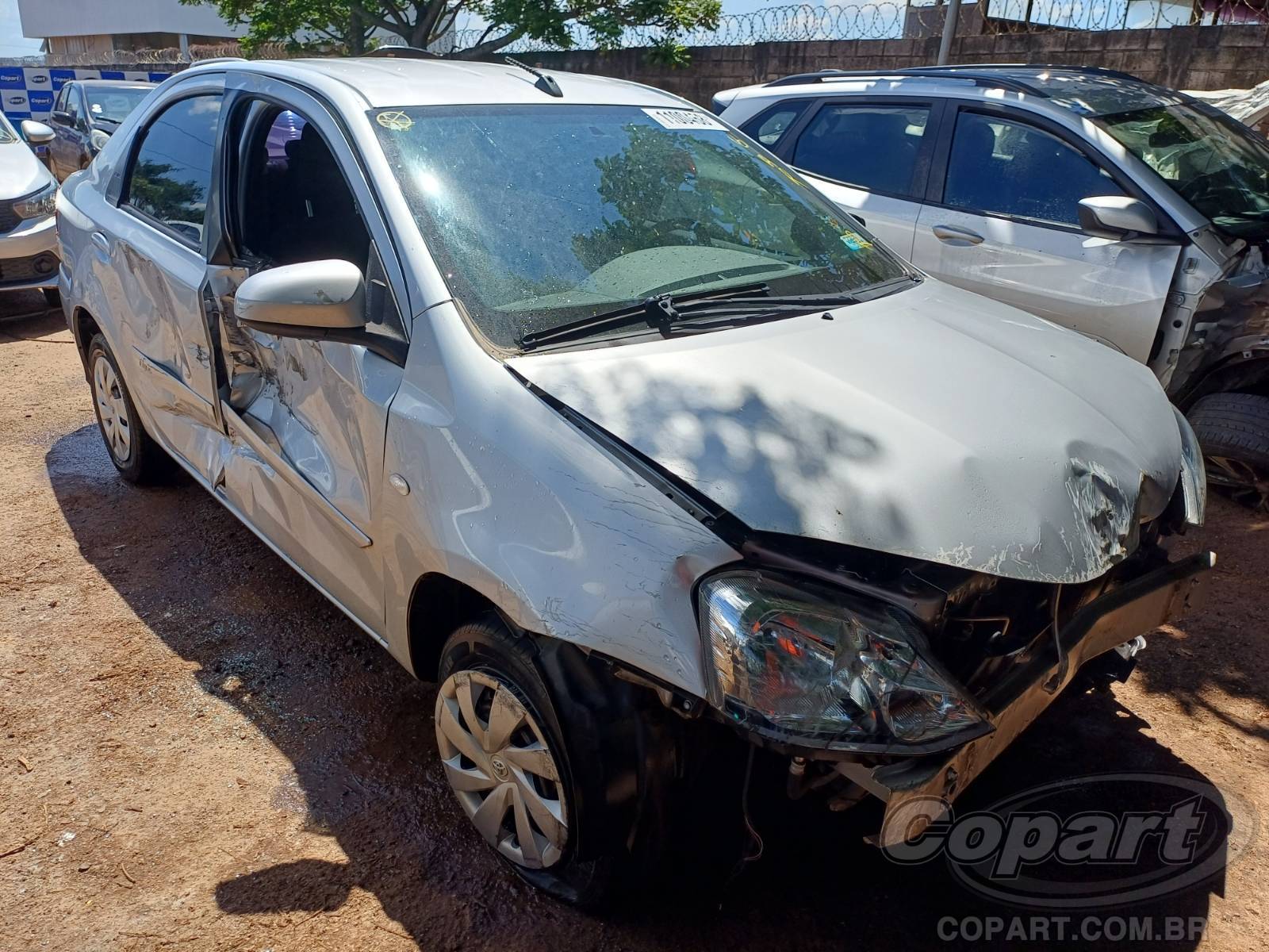 Veículo Toyota Etios Toyota Etios Seda XS AT 1.5 16V Dual VVT-i 2018 2018 em leilão