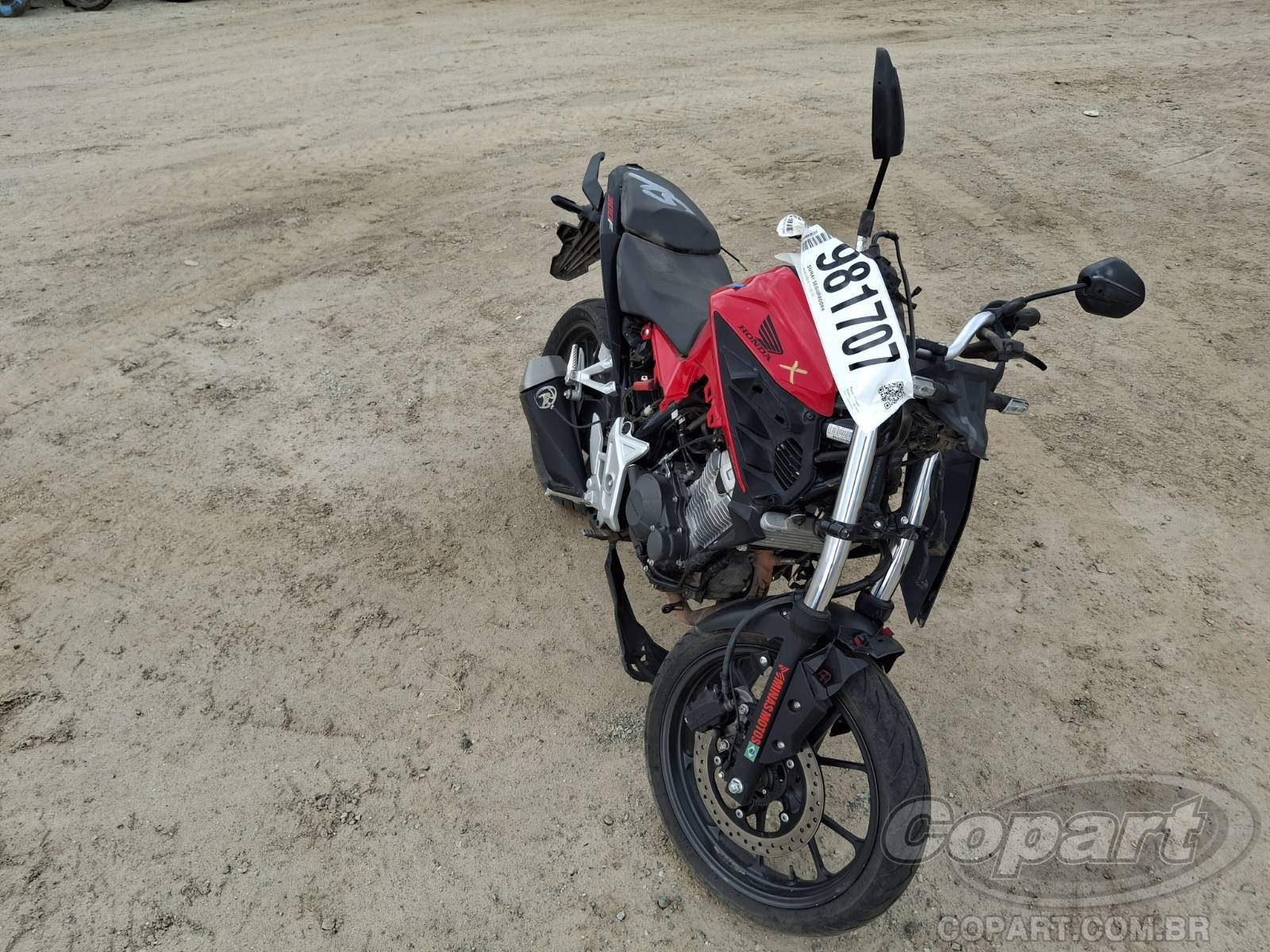 Veículo HONDA CB 300F 2024 HONDA CB 300F 2024 em leilão
