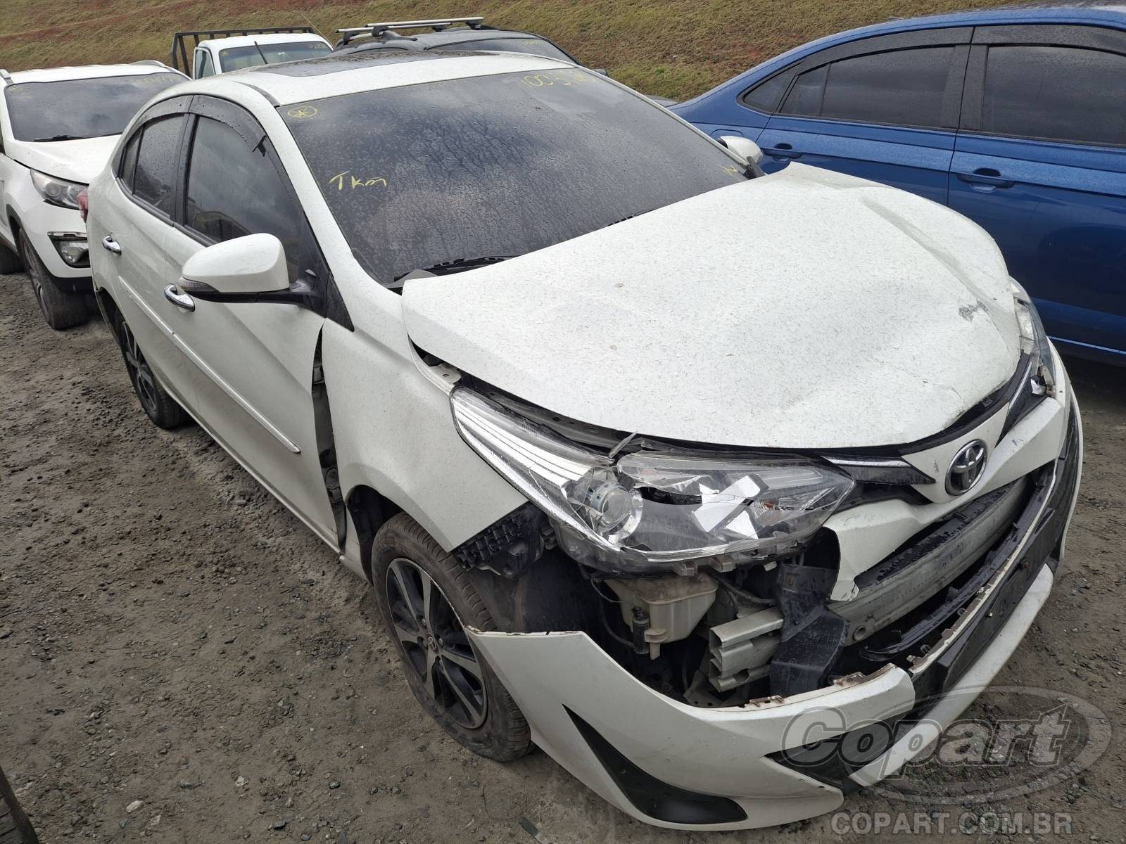 Veículo Toyota Yaris 2019 TOYOTA YARIS SEDA XLS CVT 1.5 16V Dual VVT-i 2019 em leilão