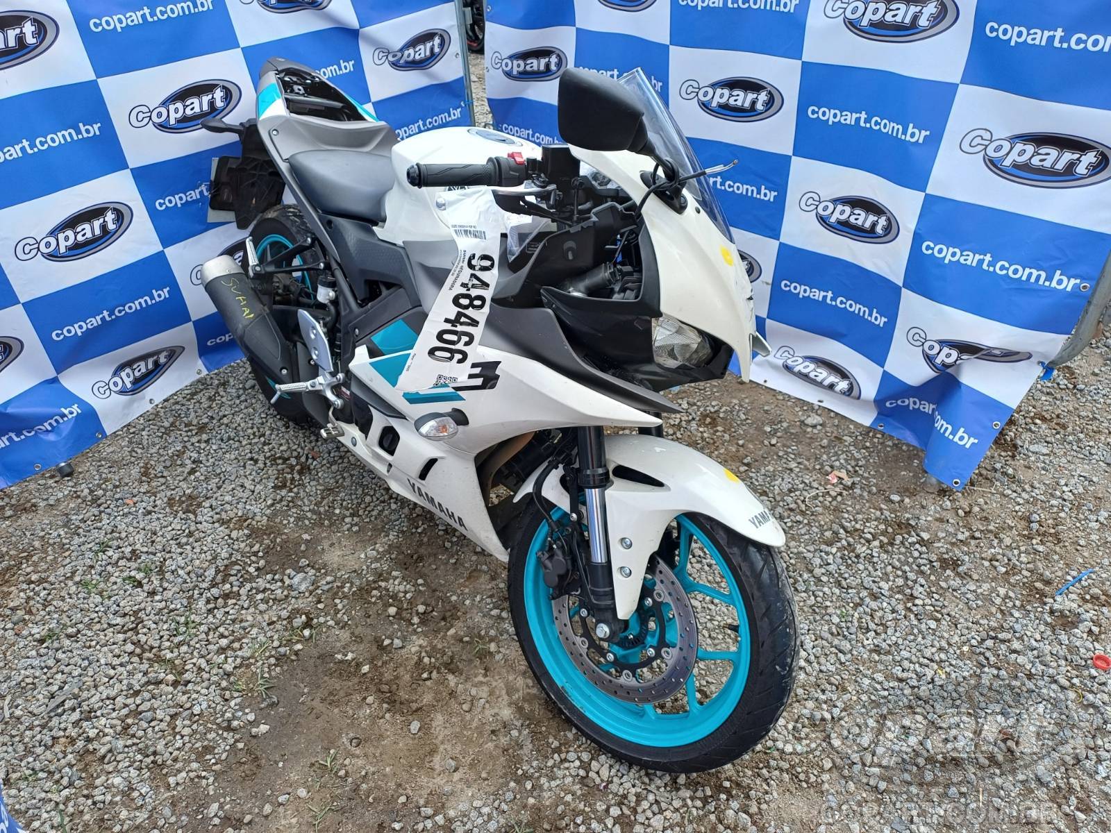 Veículo YAMAHA YZF Yamaha YZF R3 321 ABS 2025 Média Monta 2025 em leilão