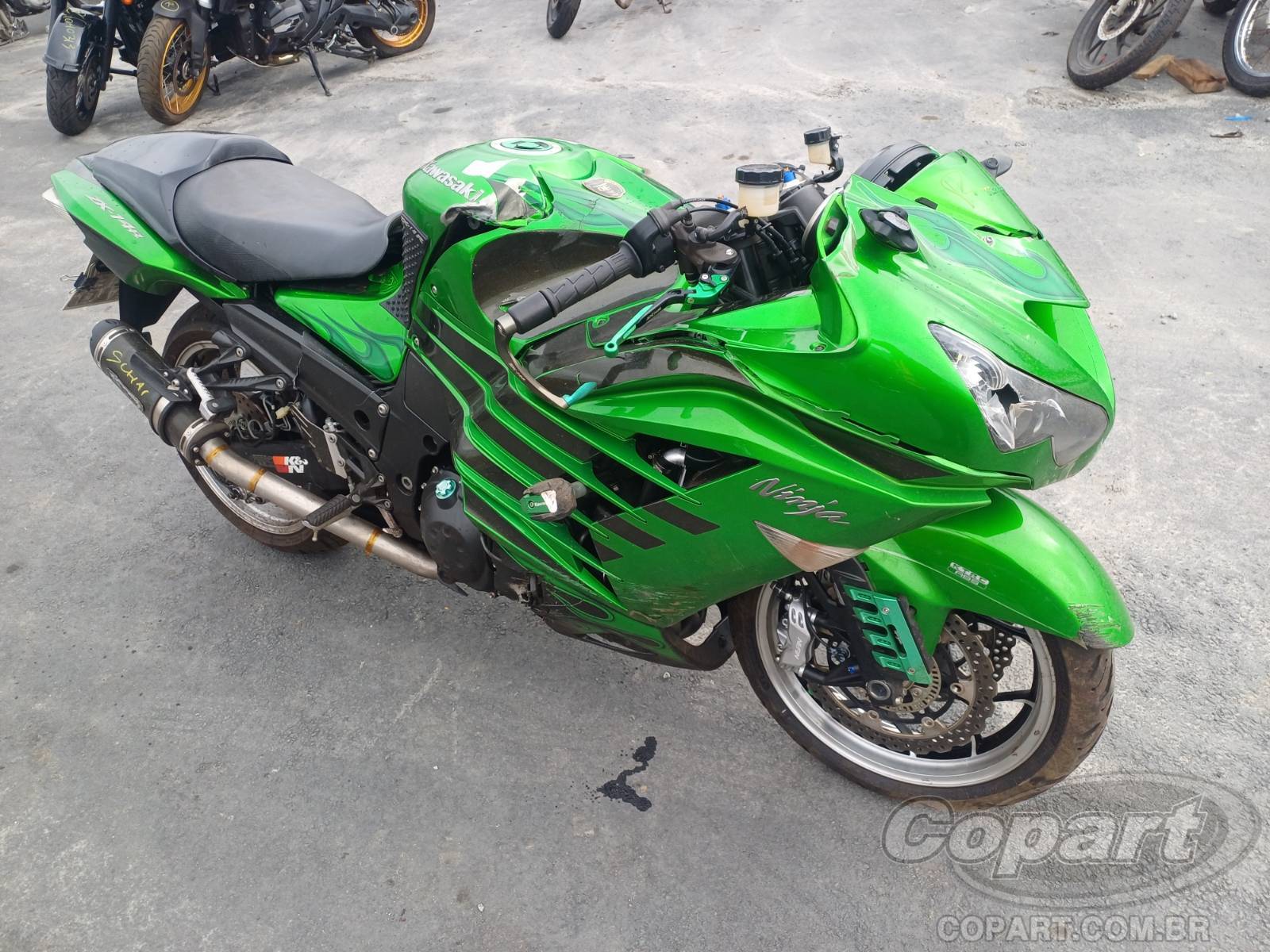 Veículo KAWASAKI Ninja 2013 KAWASAKI NINJA ZX-14R 1400 ABS 2014 em leilão
