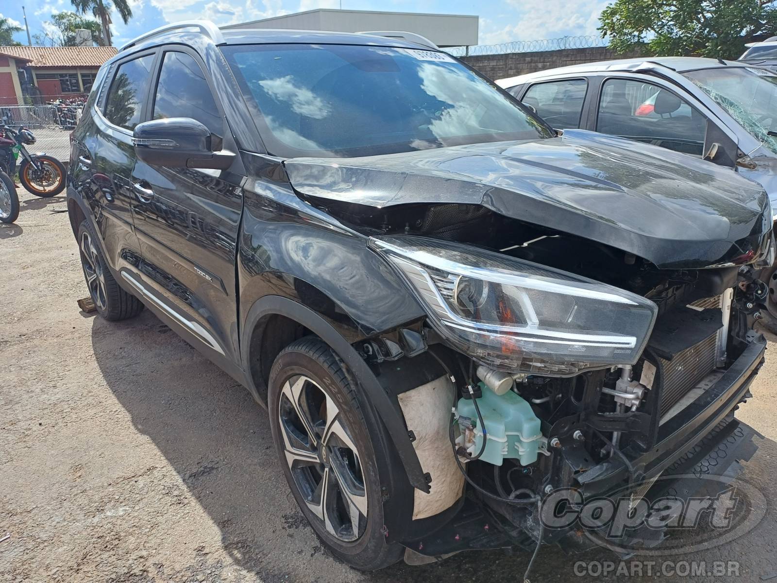 Veículo Caoa Chery Tiggo CAOA CHERY Tiggo 5X Pro 1.5 16V VVT Turbo 2024 Colisão Pequena Monta 2025 em leilão