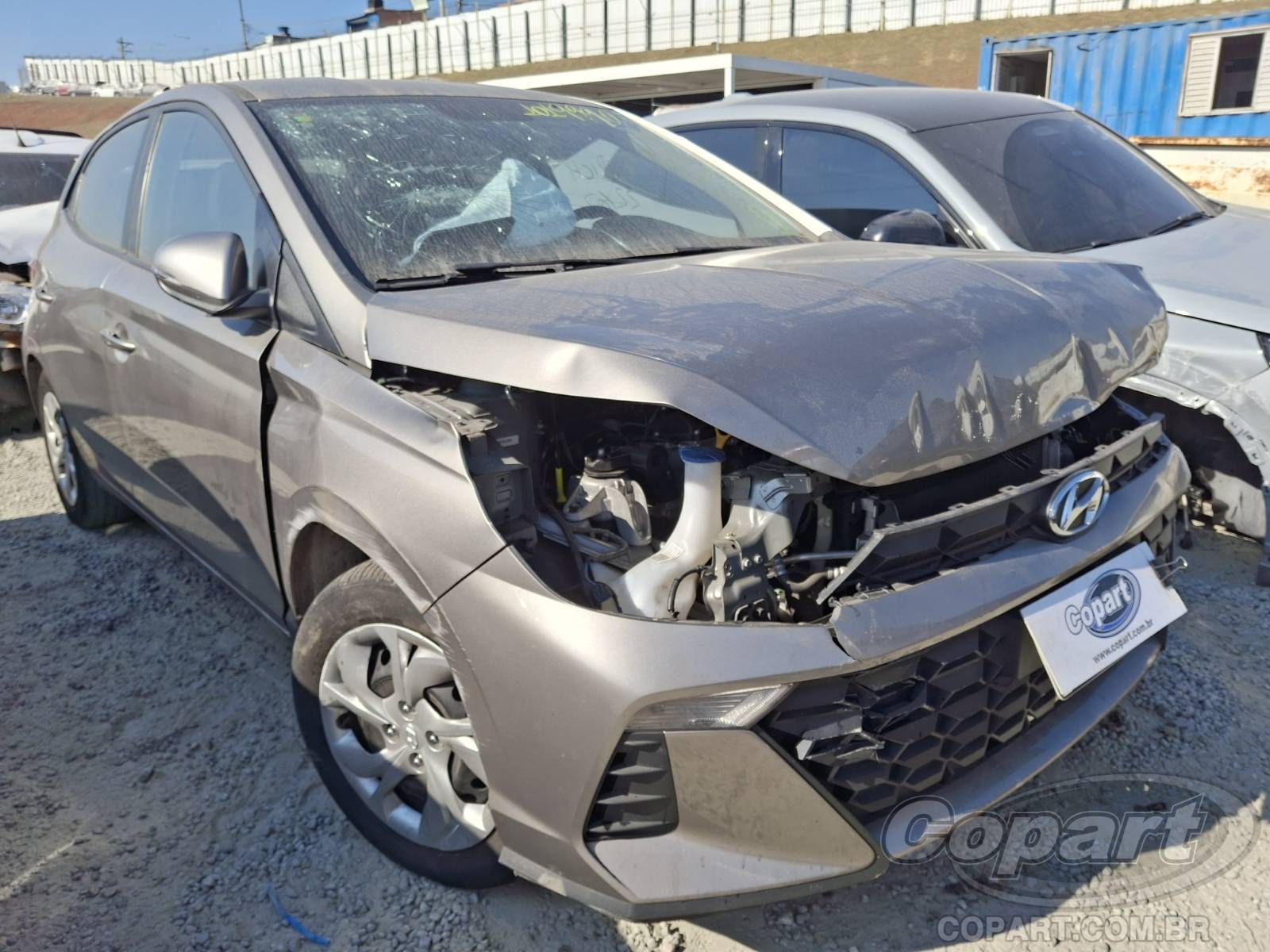 Veículo Hyundai HB20 HYUNDAI HB20 Comfort 1.0 12V CVVT 2023 2024 em leilão