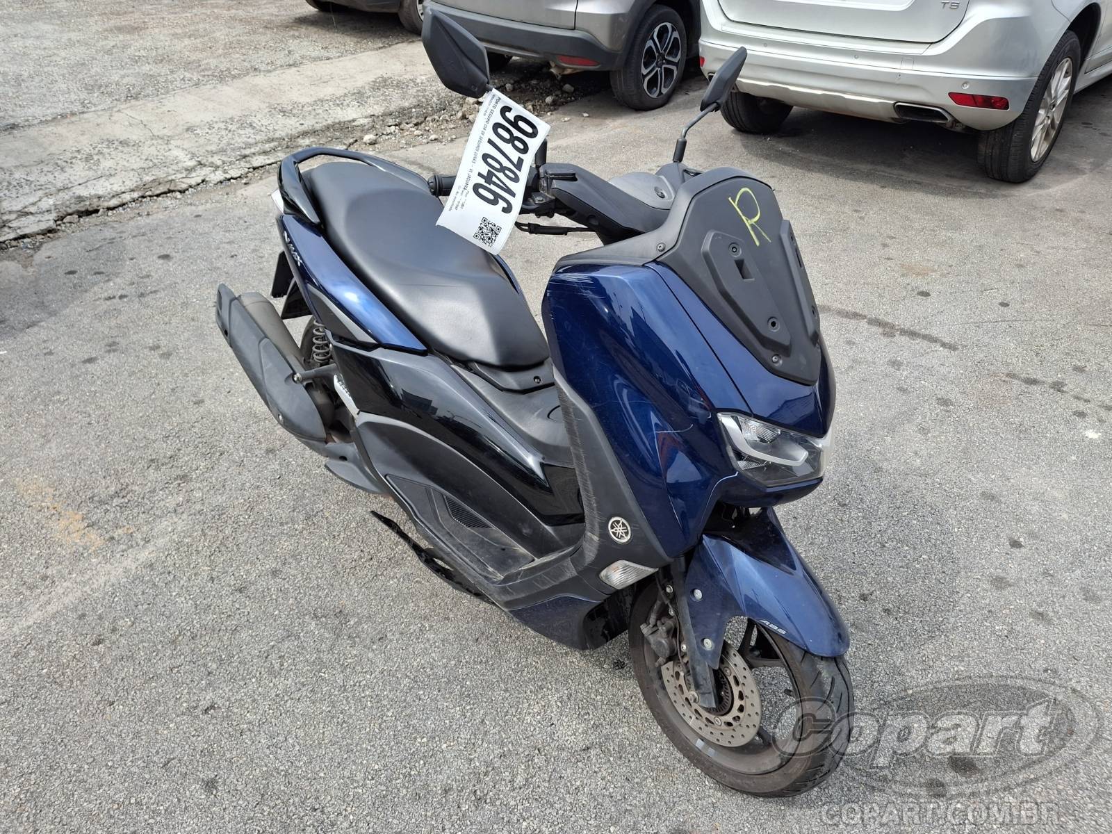 Veículo YAMAHA NMAX Yamaha NMAX 160 ABS 2022 Pequena Monta 2022 em leilão
