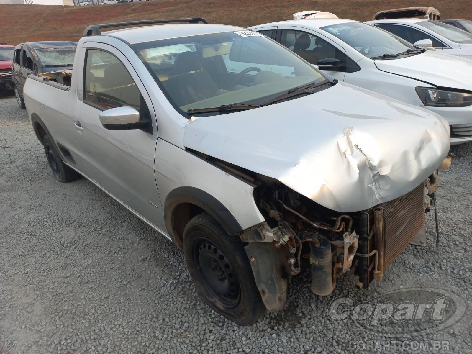 Veículo VOLKSWAGEN Saveiro VOLKSWAGEN SAVEIRO 1.6 TOTAL FLEX 2012 2012 em leilão