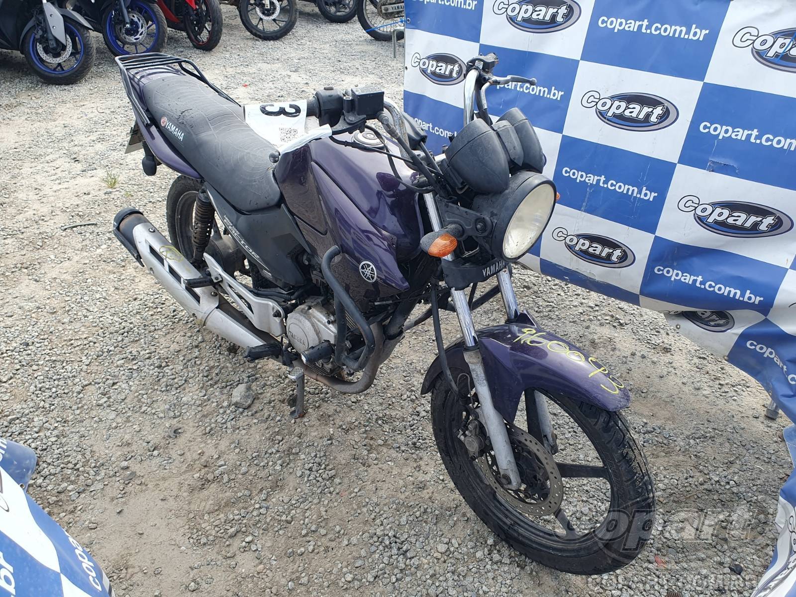 Veículo YAMAHA YBR Yamaha YBR 125 ED 2011 Pequena Monta 2011 em leilão