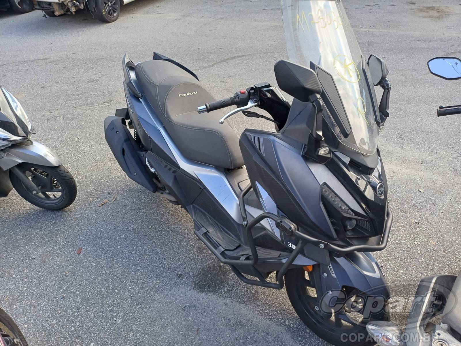 Dafra Cruisym 2025 em leilão — SP