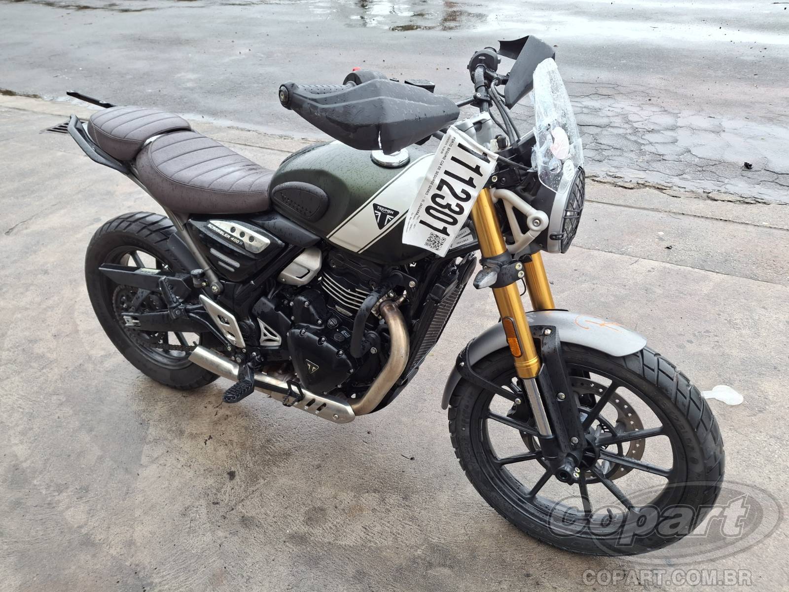 Veículo TRIUMPH Scrambler Triumph Scrambler 400 X 2025 2025 em leilão