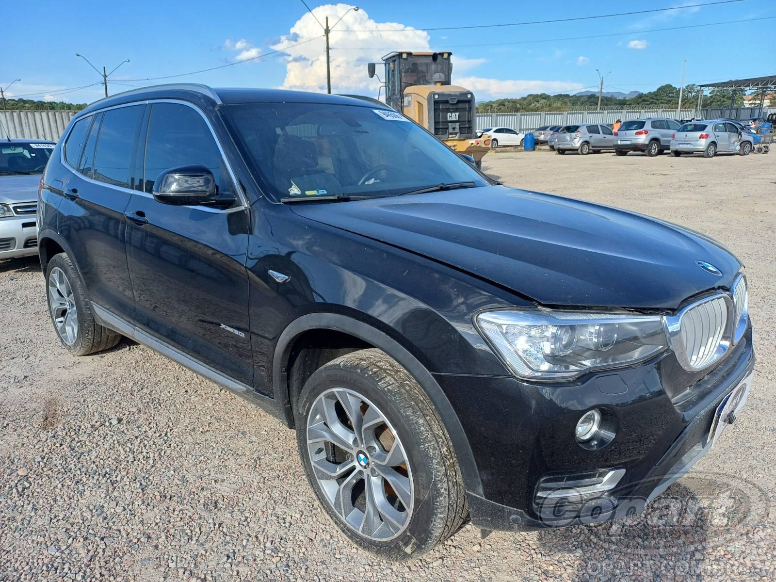 Veículo BMW X3 BMW X3 XDRIVE20I 2.0 16V Twin Turbo 2017 Médio Dano 2017 em leilão