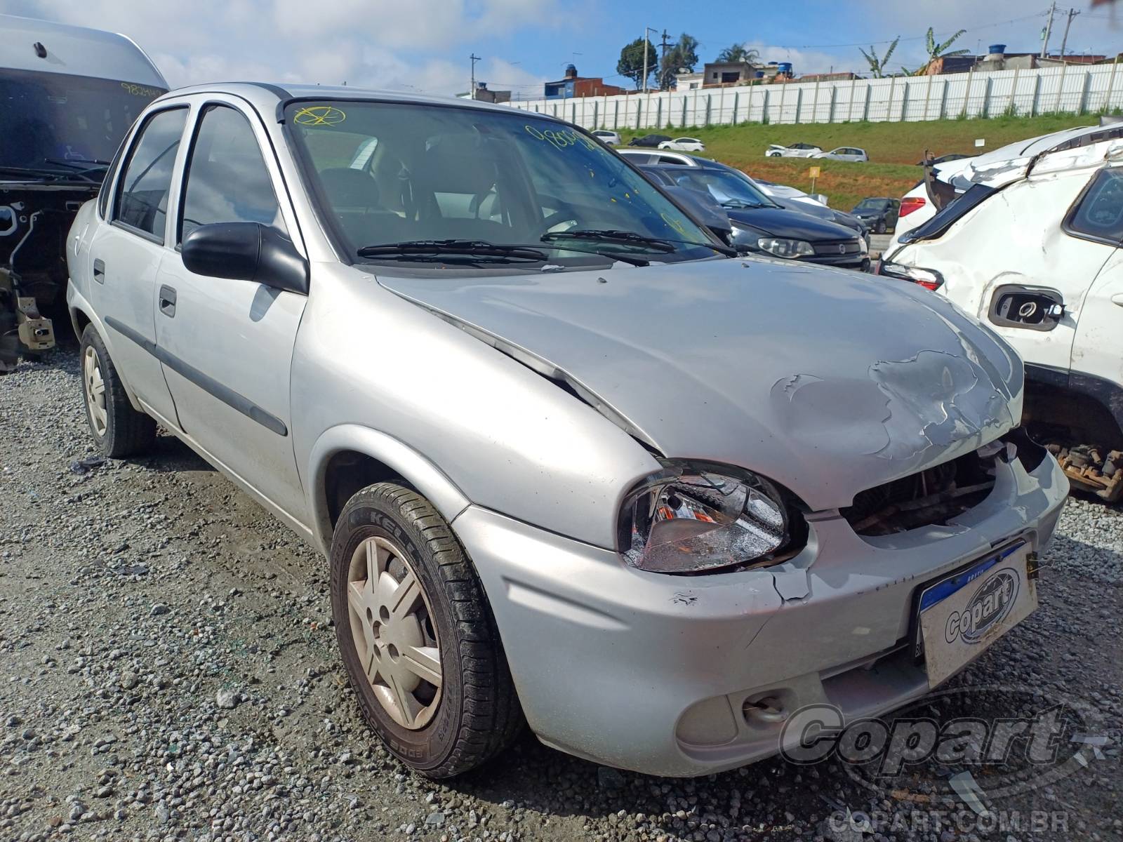 Veículo GM - Chevrolet Corsa Chevrolet Corsa Sedan Classic 1.0 MPFI 2003 Pequena Monta 2003 em leilão