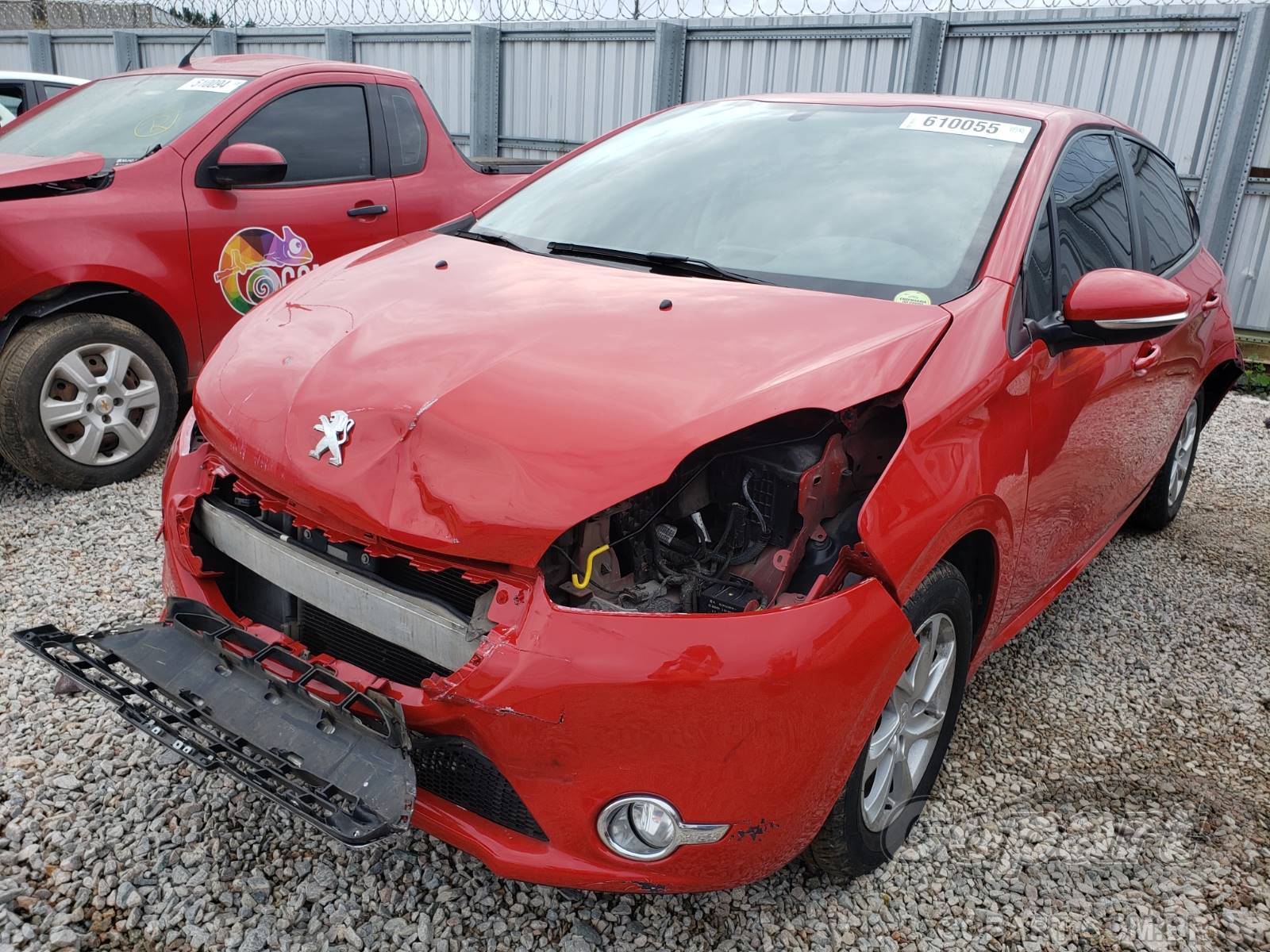 2015 PEUGEOT 208 — leilão em Curitiba/PR (foto 2)