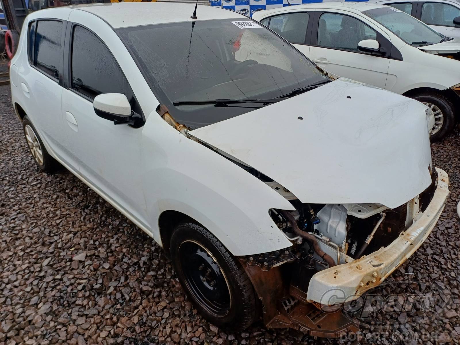 Veículo Renault Sandero RENAULT SANDERO Expression 1.0 2018 Colisão 2018 em leilão