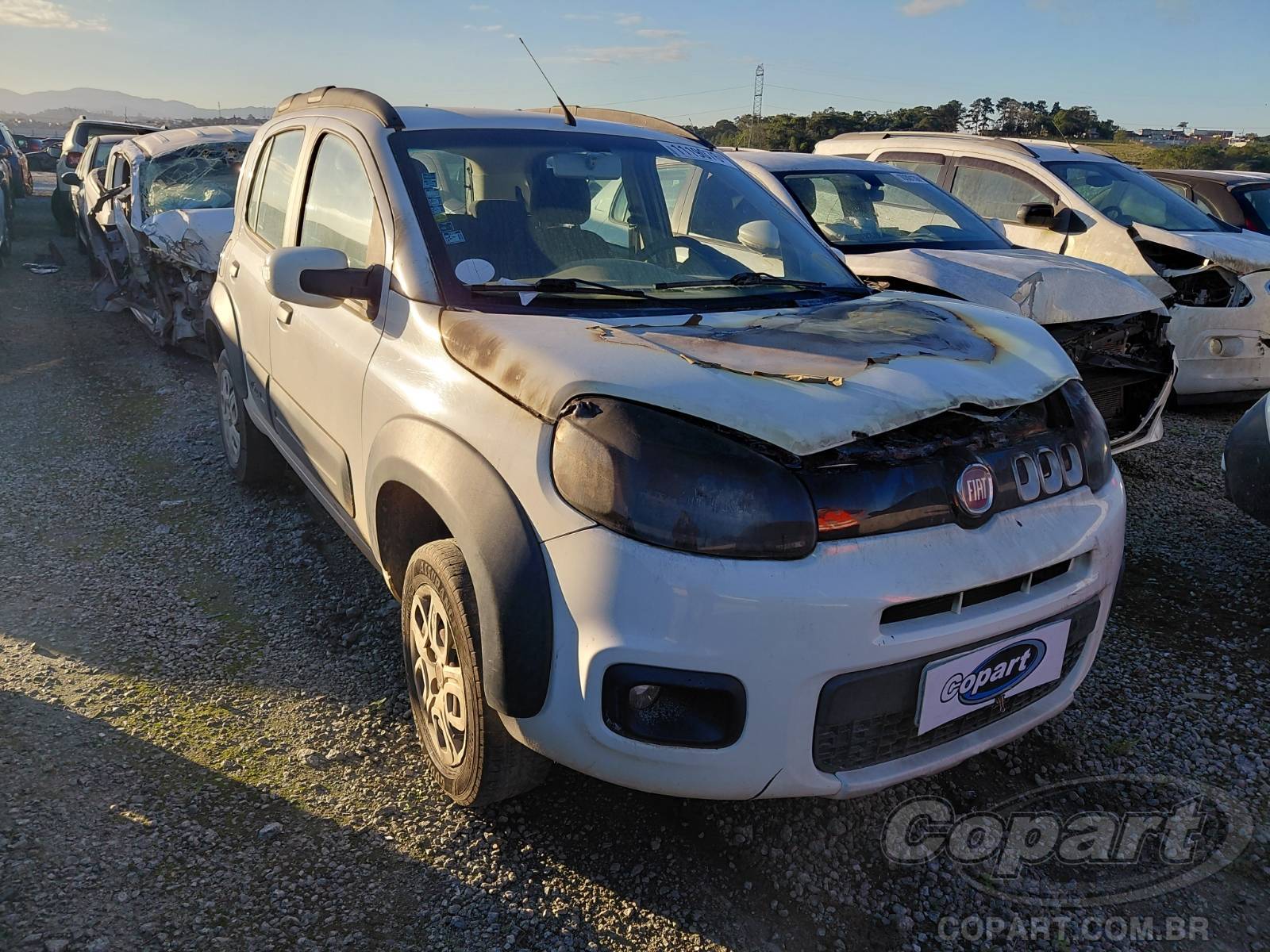 Veículo Fiat Uno FIAT UNO 1.0 EVO 2015 2015 em leilão