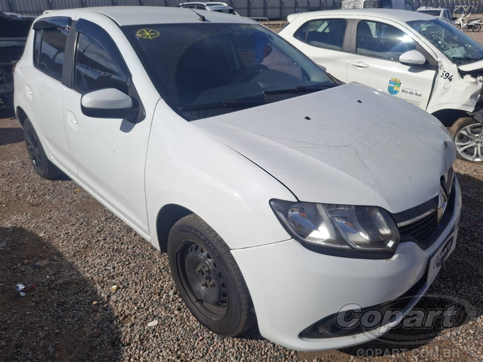 Veículo Renault Sandero Renault Sandero 1.0 16V Flex 2015 2015 em leilão