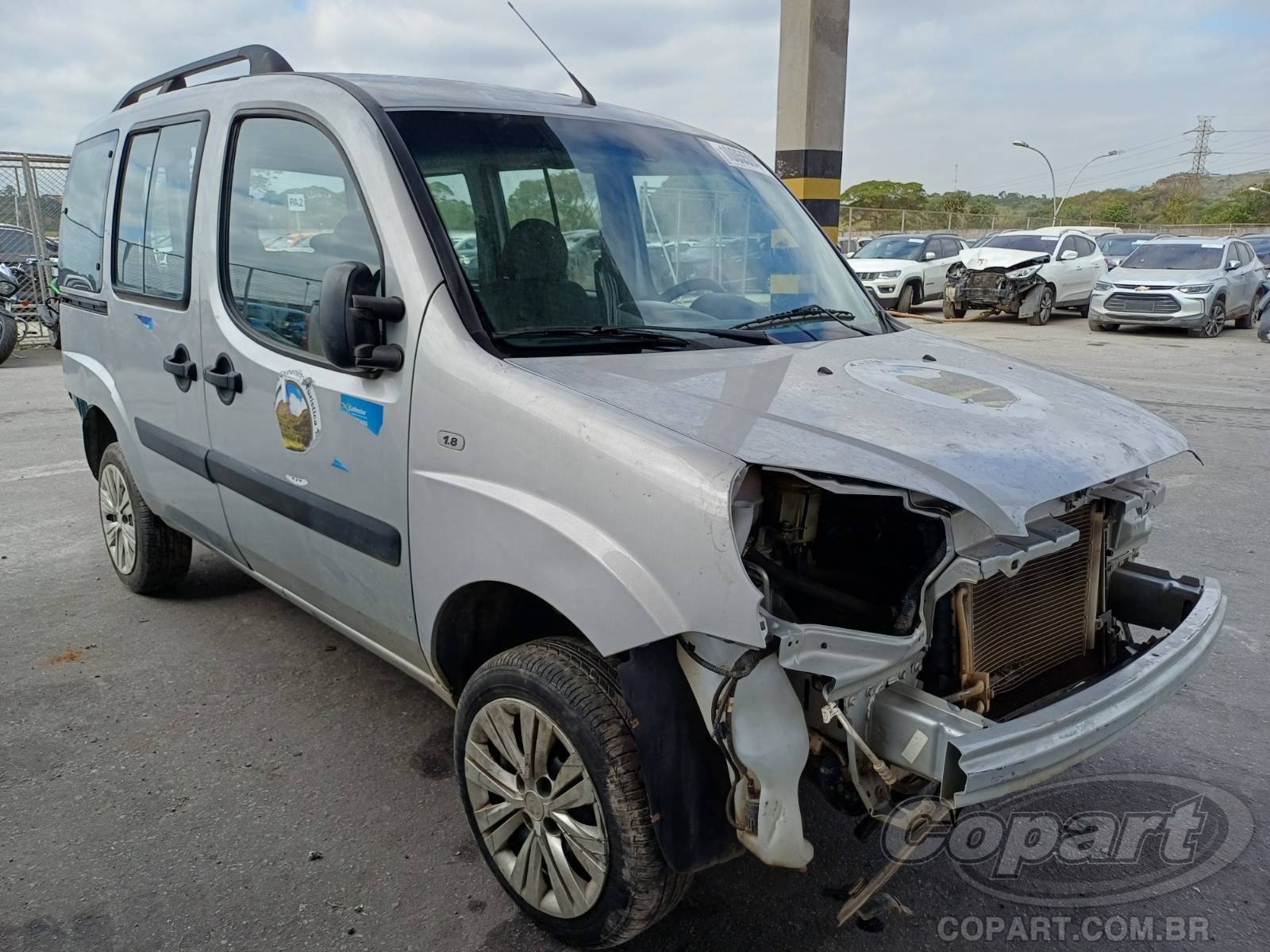 Veículo Fiat Doblo FIAT DOBLO Essence 7 Lugares 1.8 16V E.torQ 2021 2021 em leilão