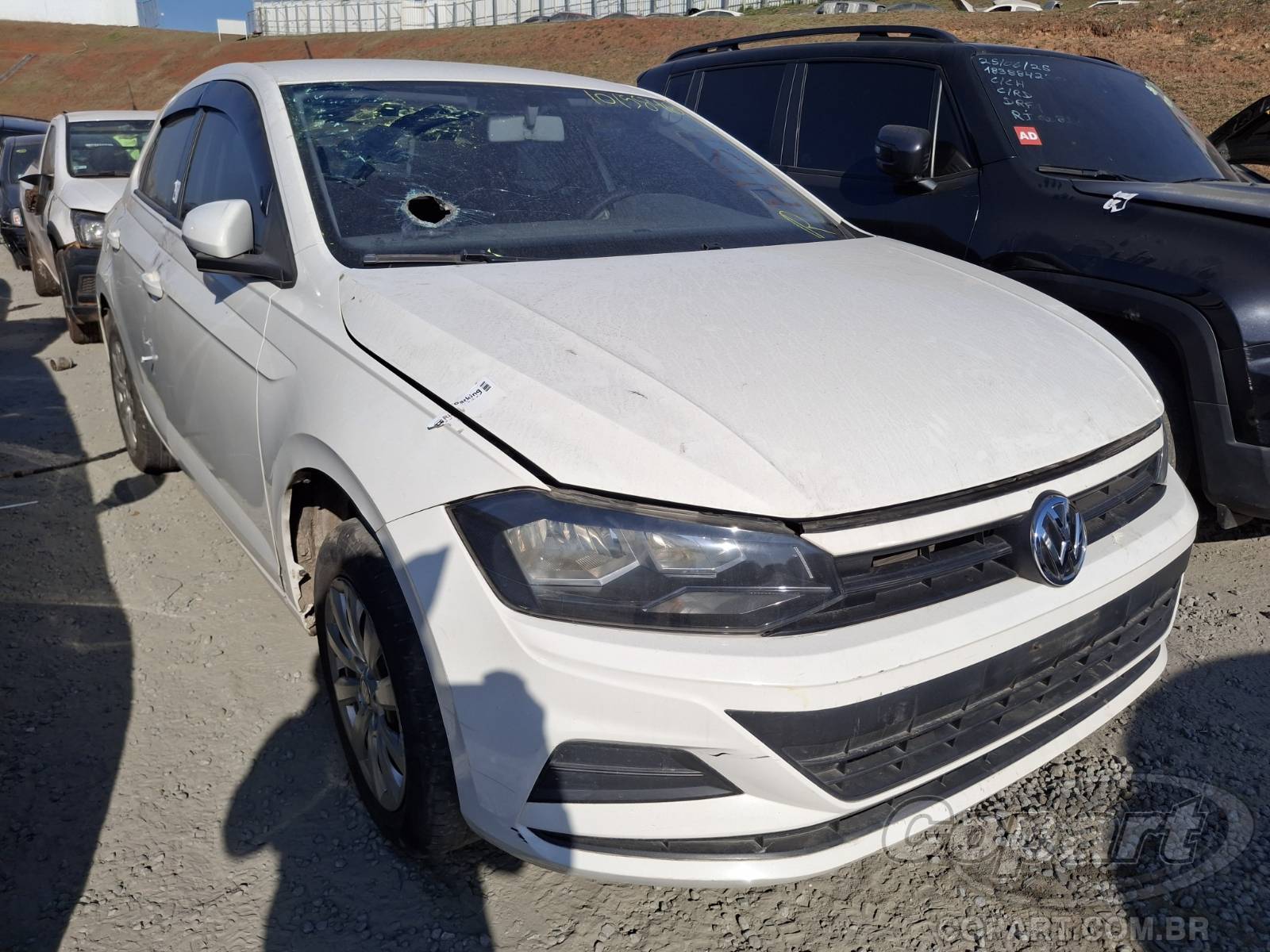 Veículo VW - VolksWagen Polo VOLKSWAGEN POLO 1.0 12V MPI 2018 2019 em leilão