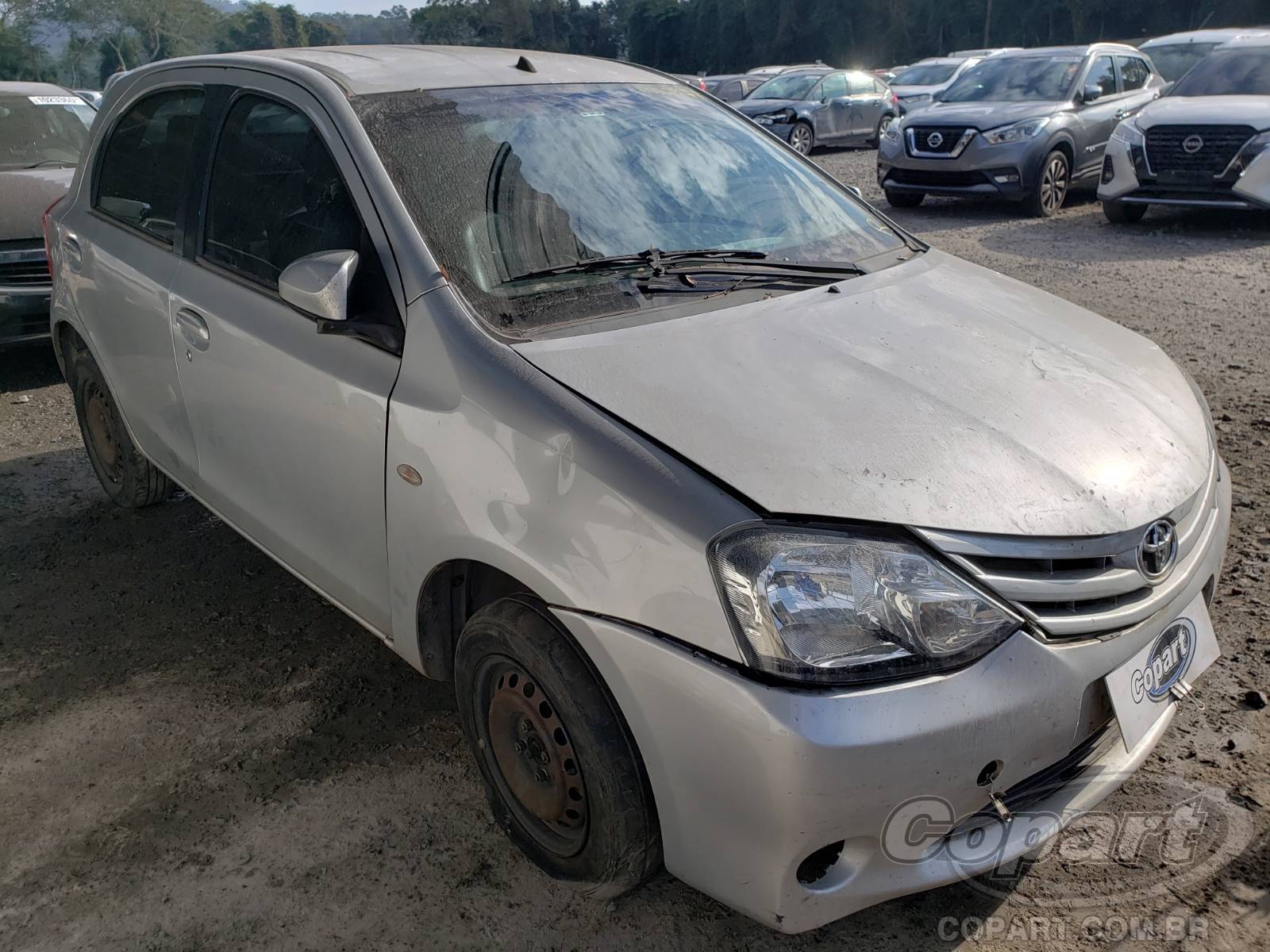 Veículo Toyota Etios TOYOTA ETIOS XS 1.5 16V 2015 2016 em leilão