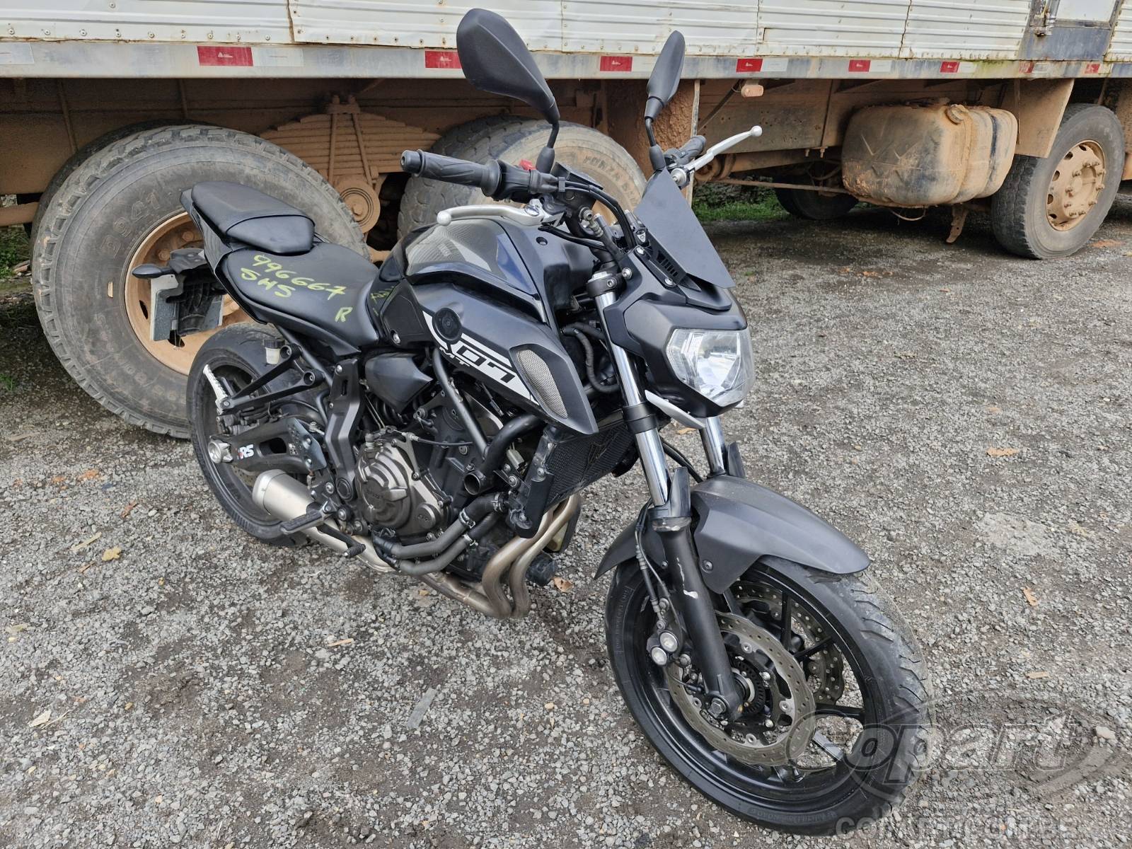 Veículo YAMAHA MT-07 2022 YAMAHA MT-07 ABS 2022 em leilão