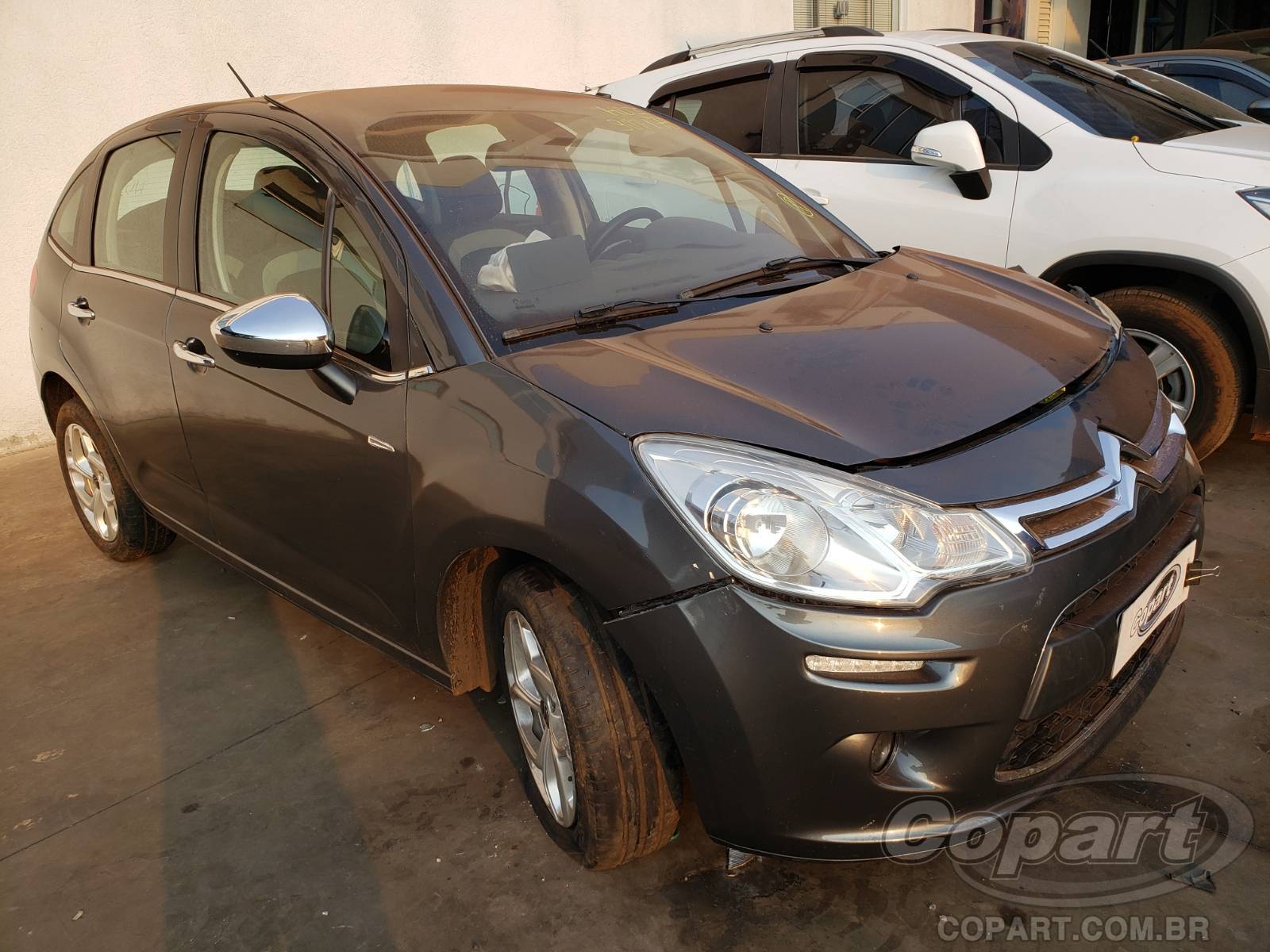 Veículo Peugeot C3 2015 CITROEN C3 C3 EXCLUSIVE 1.5 2015 em leilão