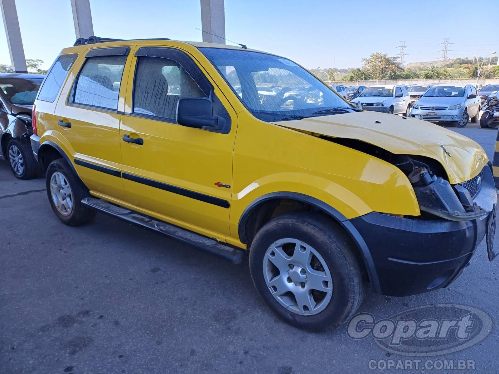 Veículo Ford Ecosport FORD ECOSPORT 2.0 16V 2005 Colisão 2005 em leilão