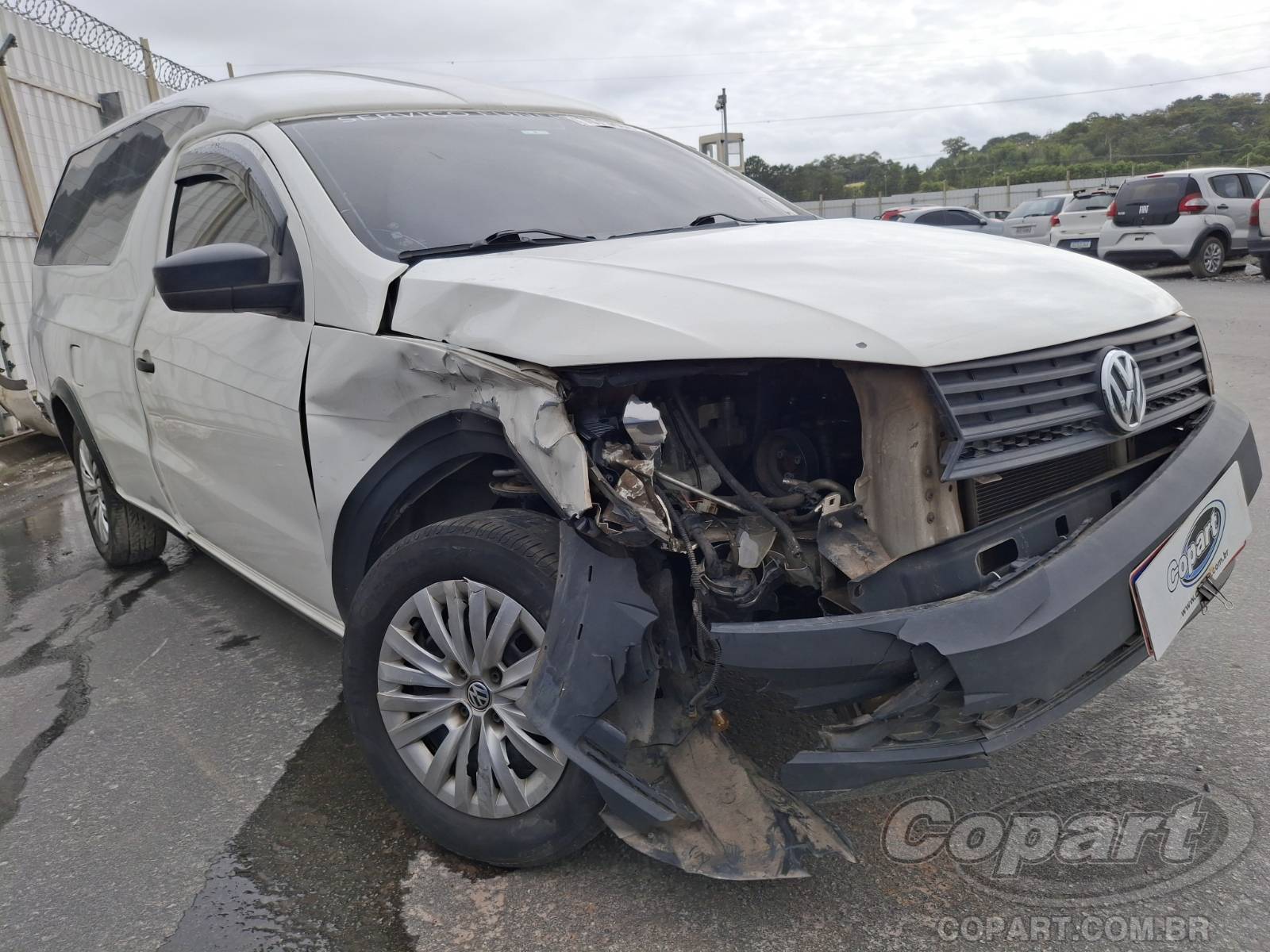 Veículo VW - VolksWagen Saveiro VOLKSWAGEN SAVEIRO 1.6 MSI 2021 2021 em leilão