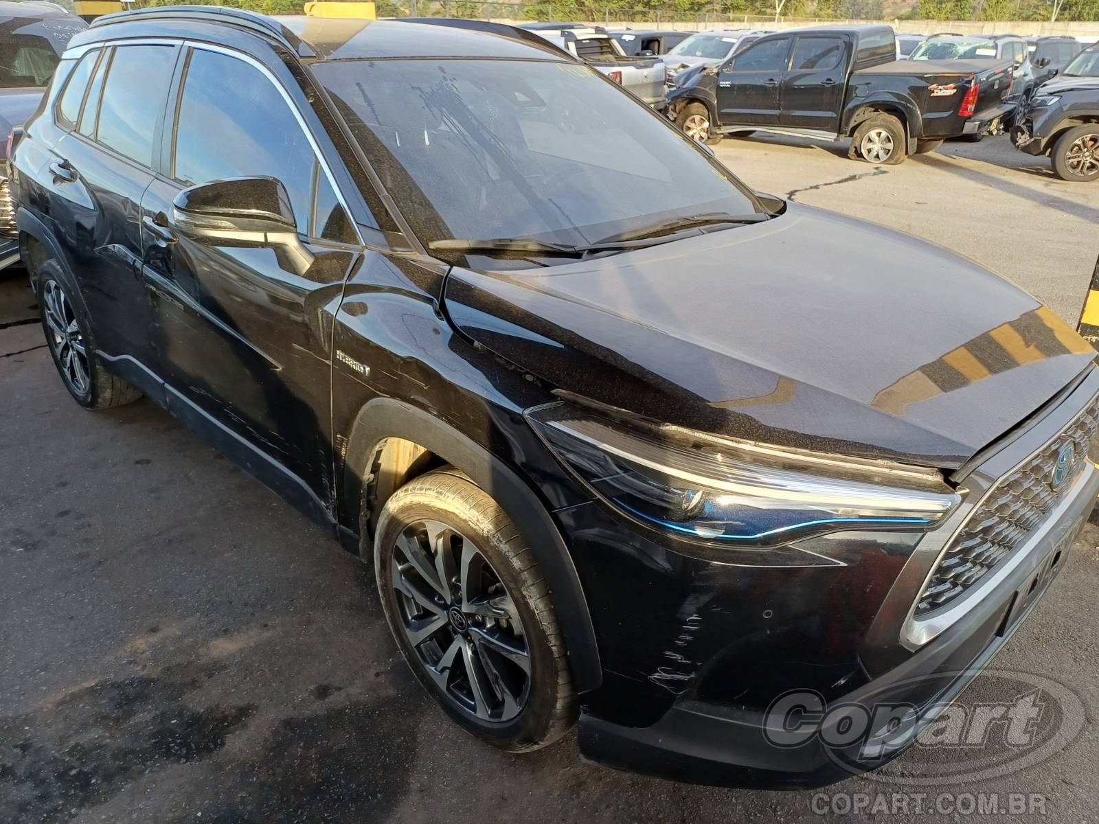 Toyota Corolla Cross 2023 em leilão