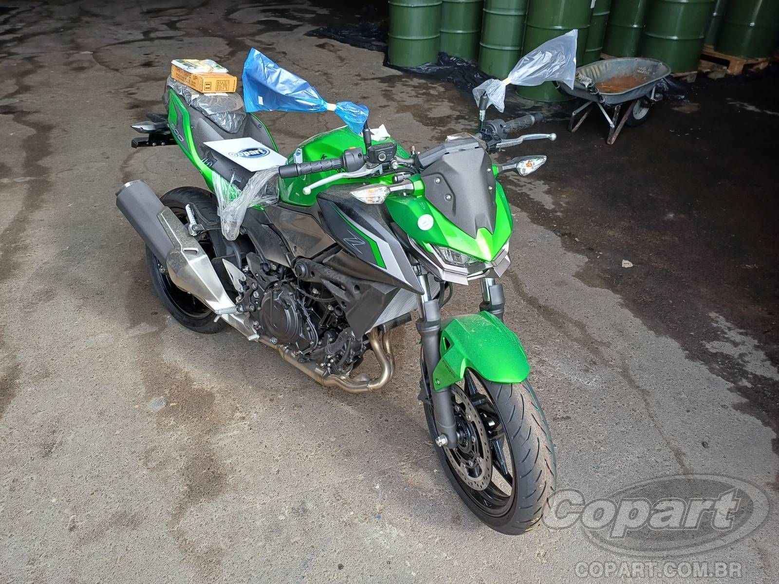 Veículo KAWASAKI Z500 Kawasaki Z500 2025 2025 em leilão