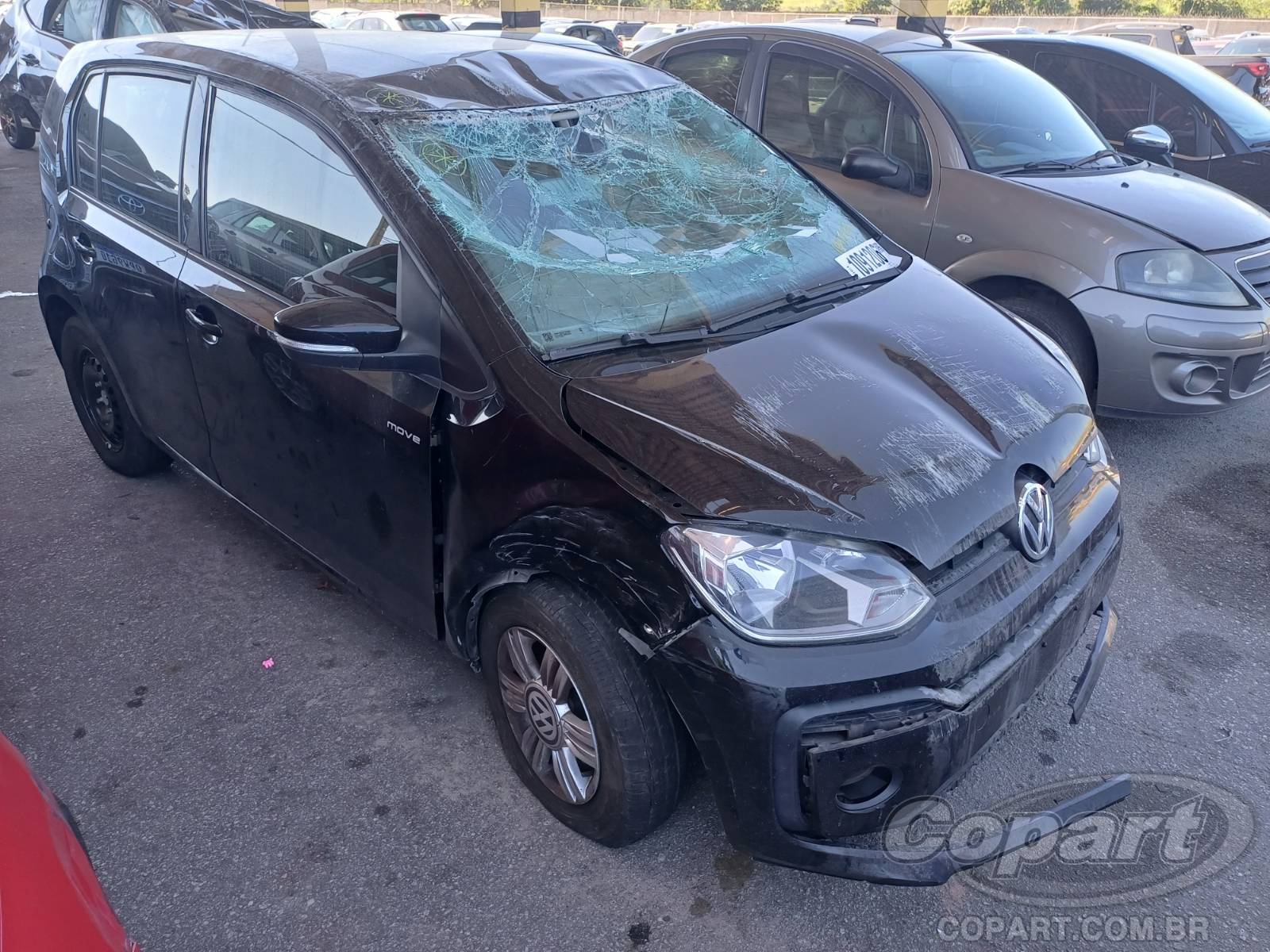 Veículo VW - VolksWagen Volkswagen VOLKSWAGEN UP 1.0 12V MPI 2018 2018 em leilão