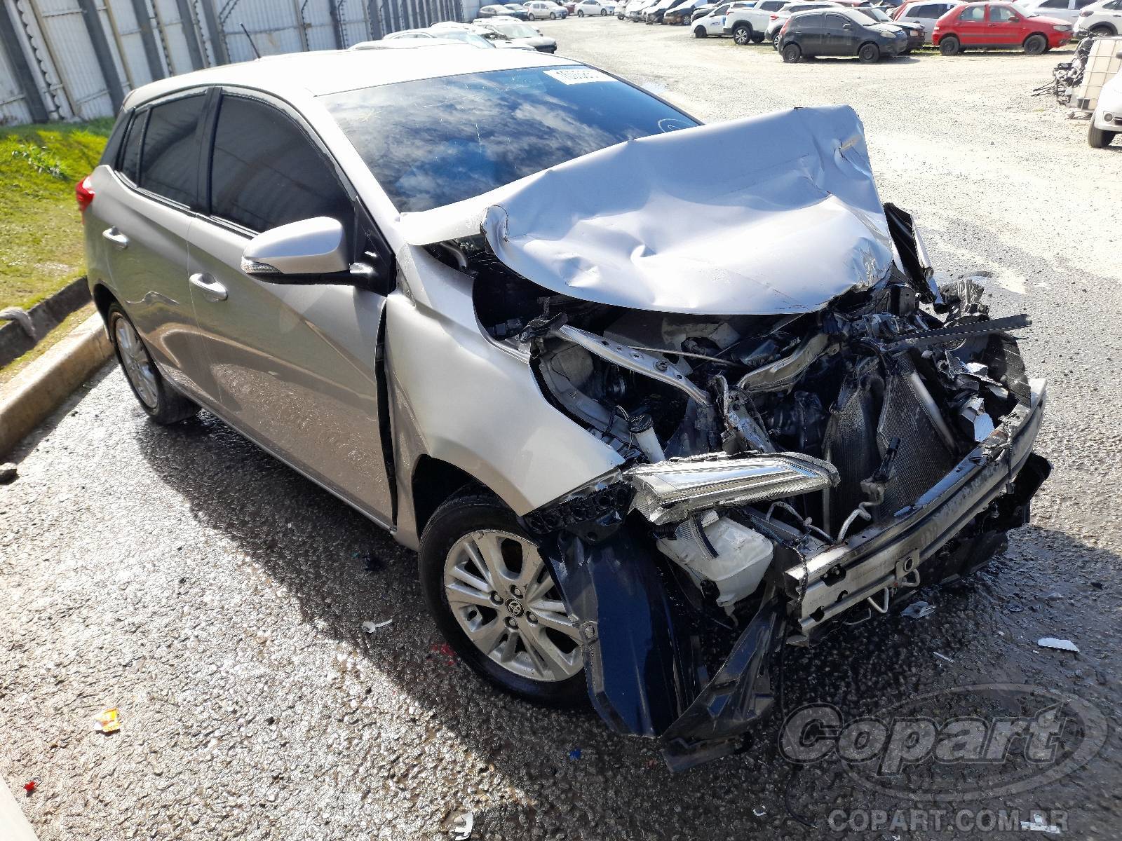 Veículo Toyota Yaris TOYOTA YARIS XL CVT 1.3 16V 2019 2019 em leilão