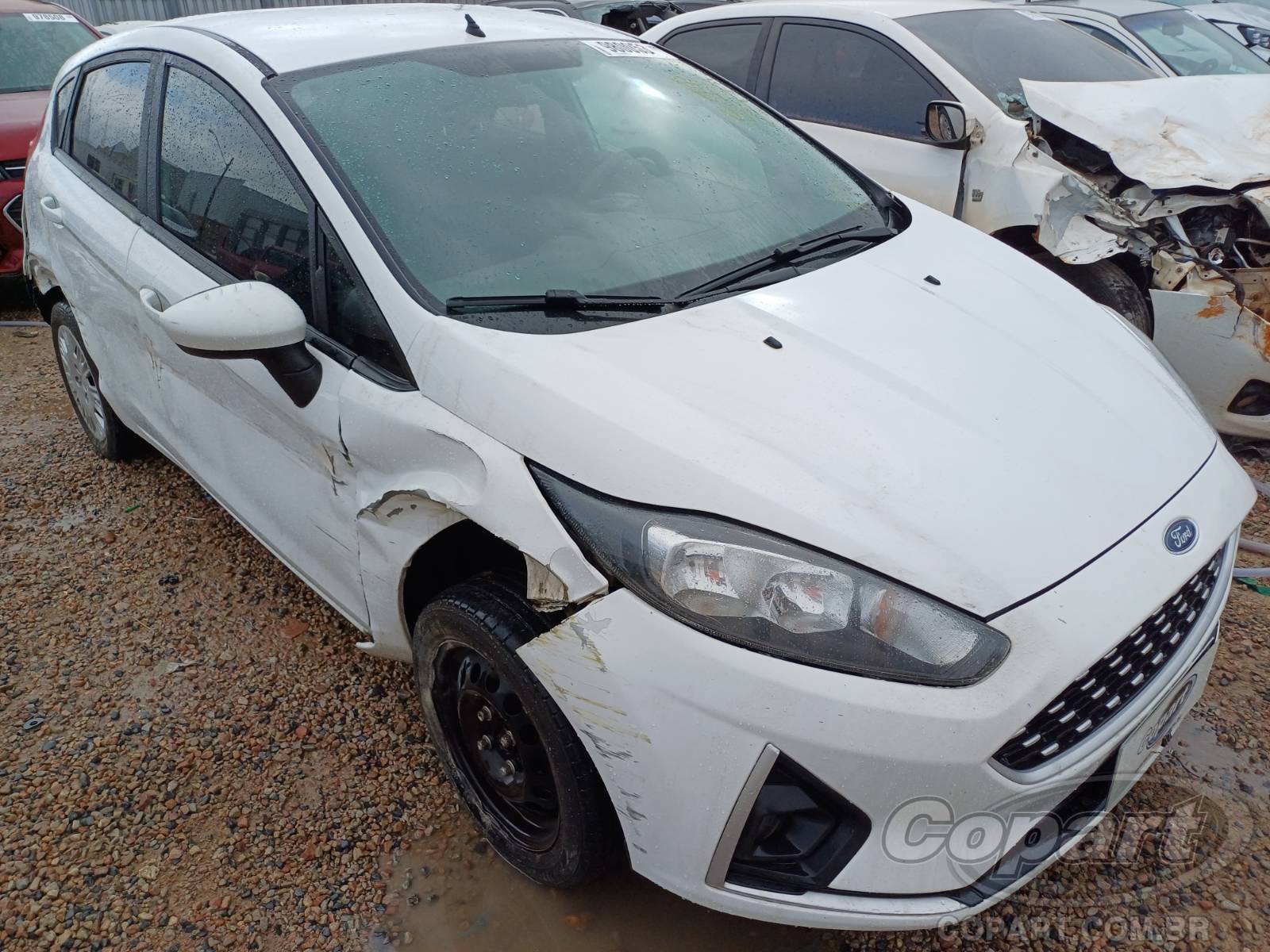 Veículo Ford Fiesta Ford Fiesta SE 1.6 16V Sigma 2018 Colisão Média Monta 2018 em leilão