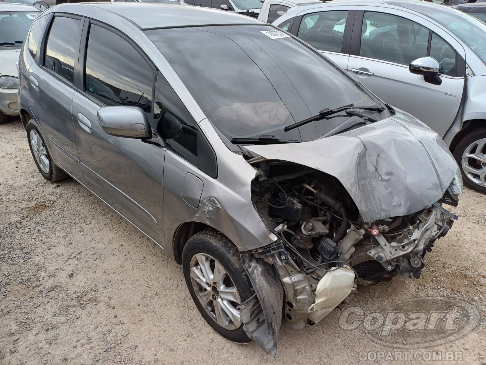 Veículo Honda Fit HONDA FIT LX 1.4 2013 COLISÃO 2013 em leilão