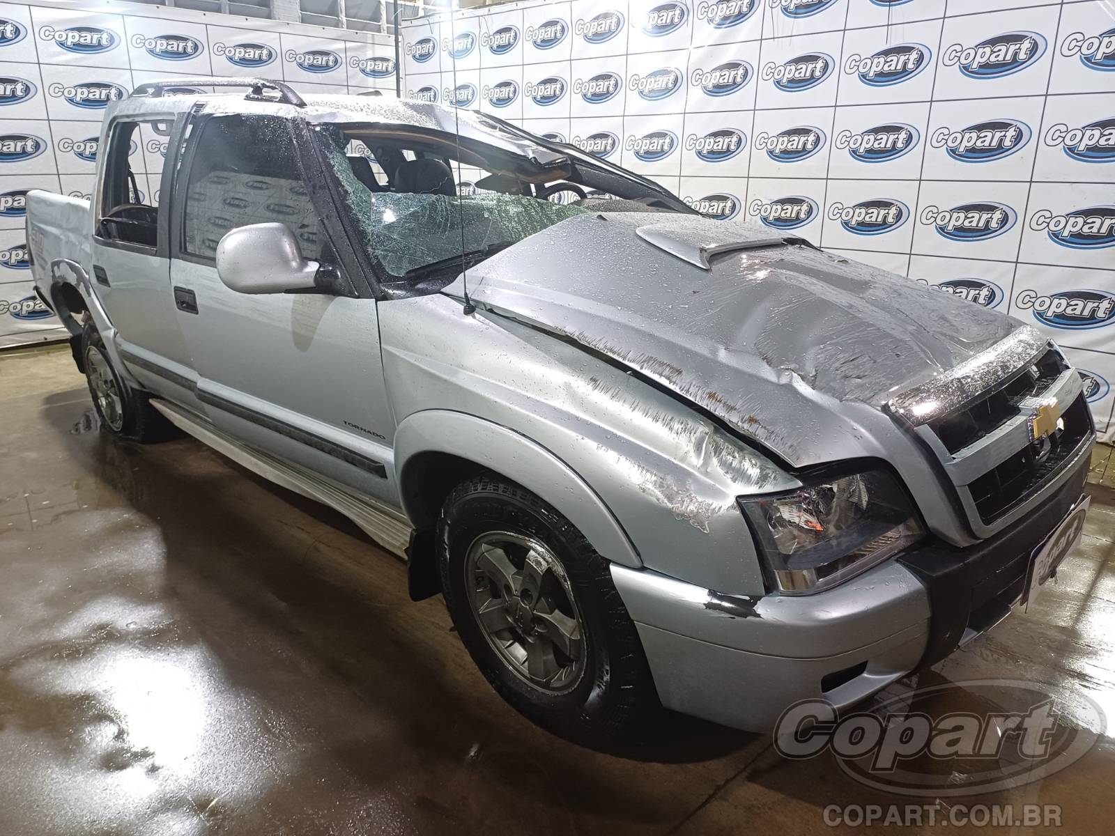Veículo CHEVROLET S10 CHEVROLET S10 CABINE DUPLA 2008 Diesel 2008 em leilão