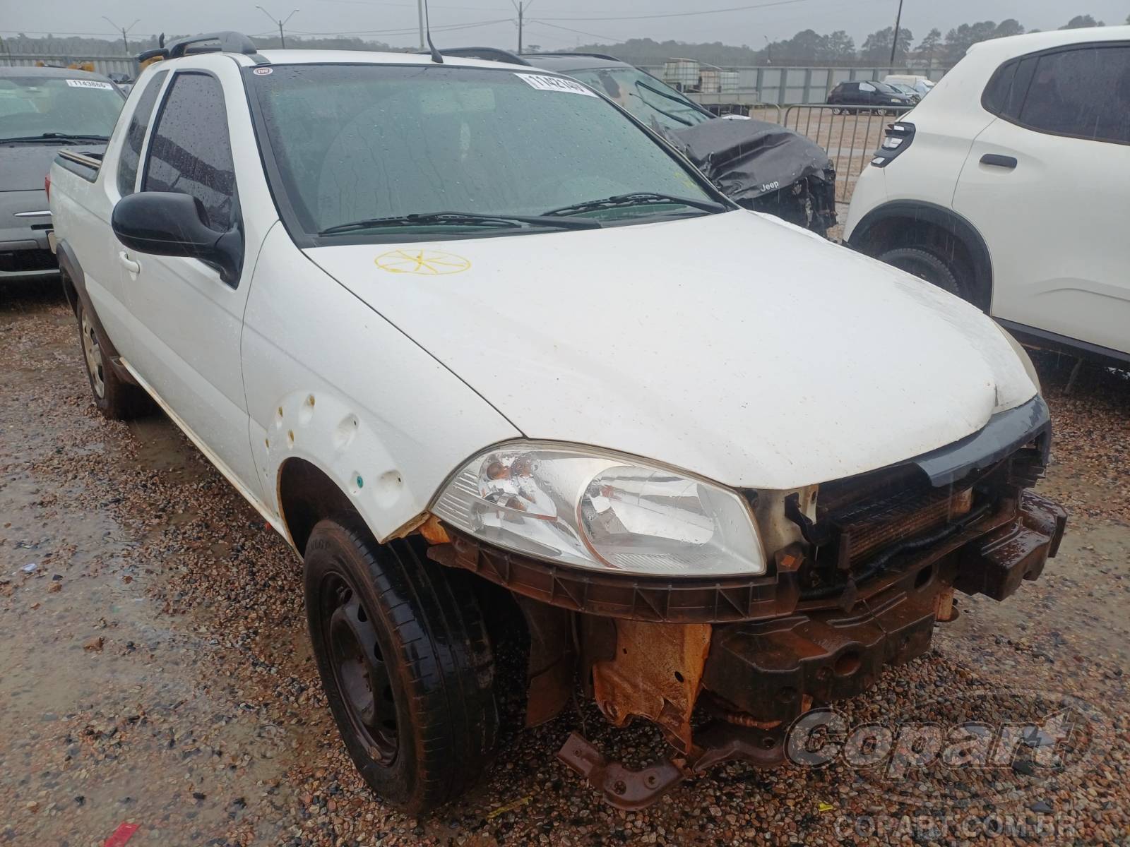 Veículo Fiat Strada Fiat Strada CE Hard Working 1.4 Evo 2017 2017 em leilão
