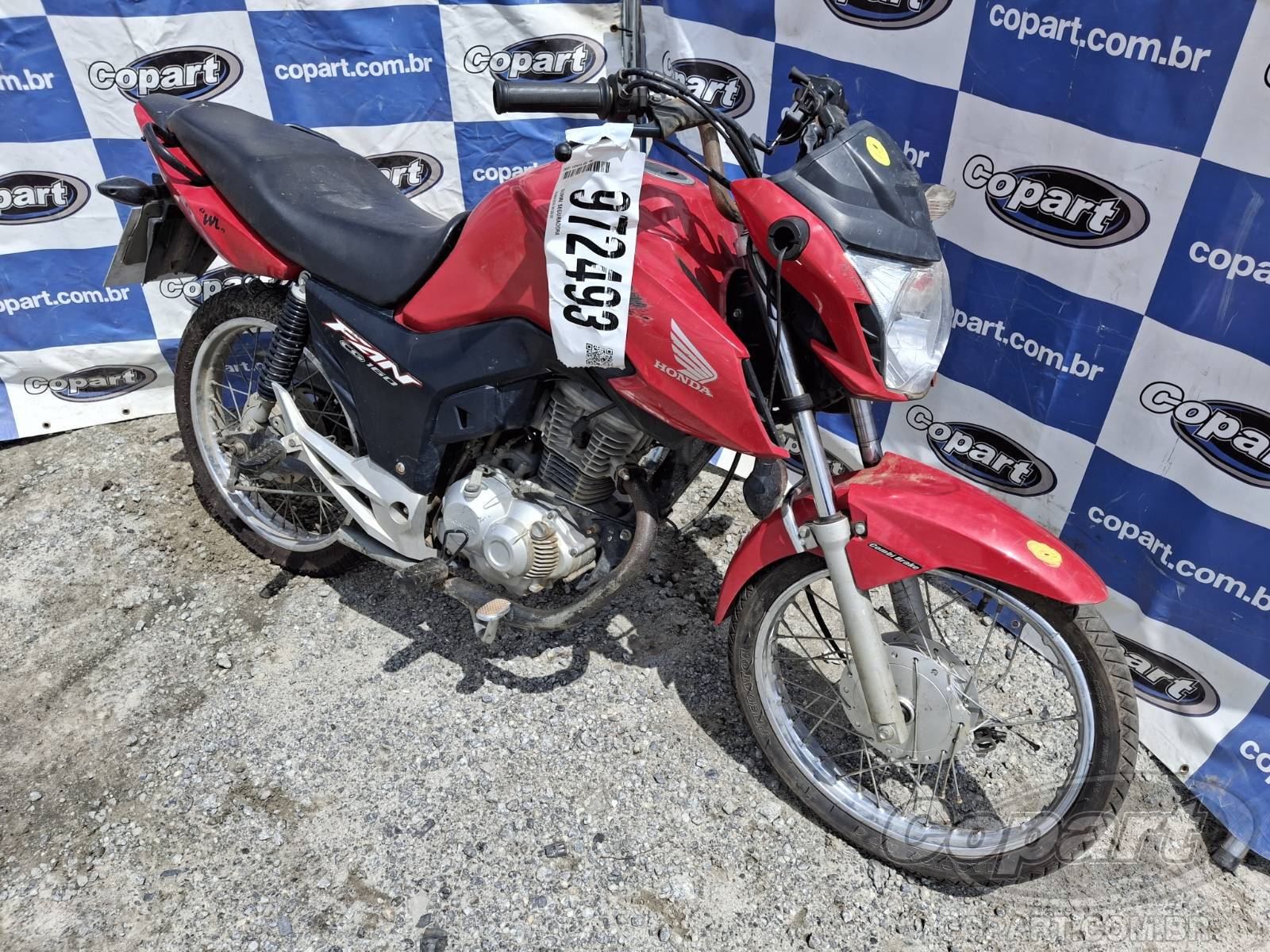 Veículo HONDA CG 2023 HONDA CG 160 Start 2023 em leilão