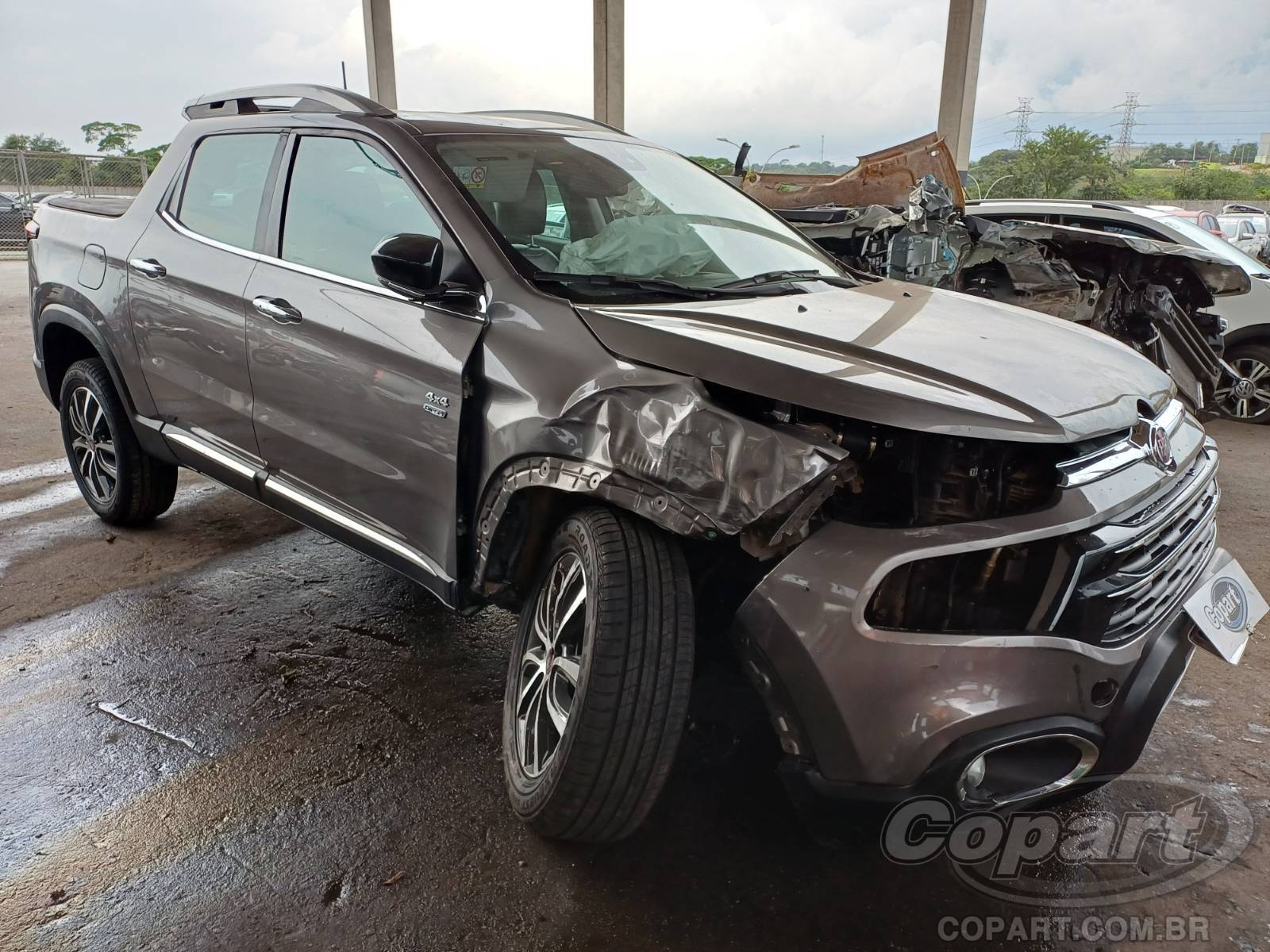 Veículo Fiat Toro FIAT TORO Volcano AT9 2.0 MultiJet Turbo Diesel 2020 2020 em leilão