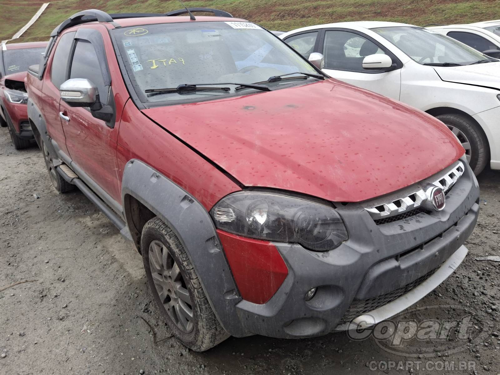 Veículo Fiat Strada FIAT Strada CD Adventure 1.8 16V Flex 2015 em leilão