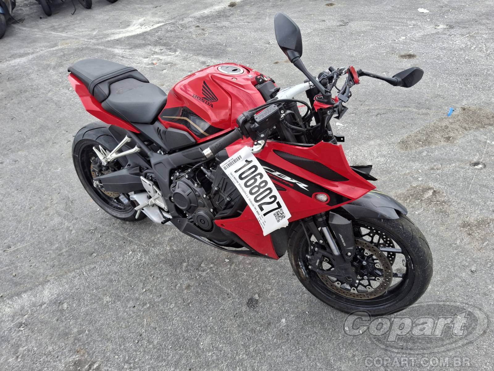 Veículo HONDA CBR Honda CBR 650R 2024 2024 em leilão