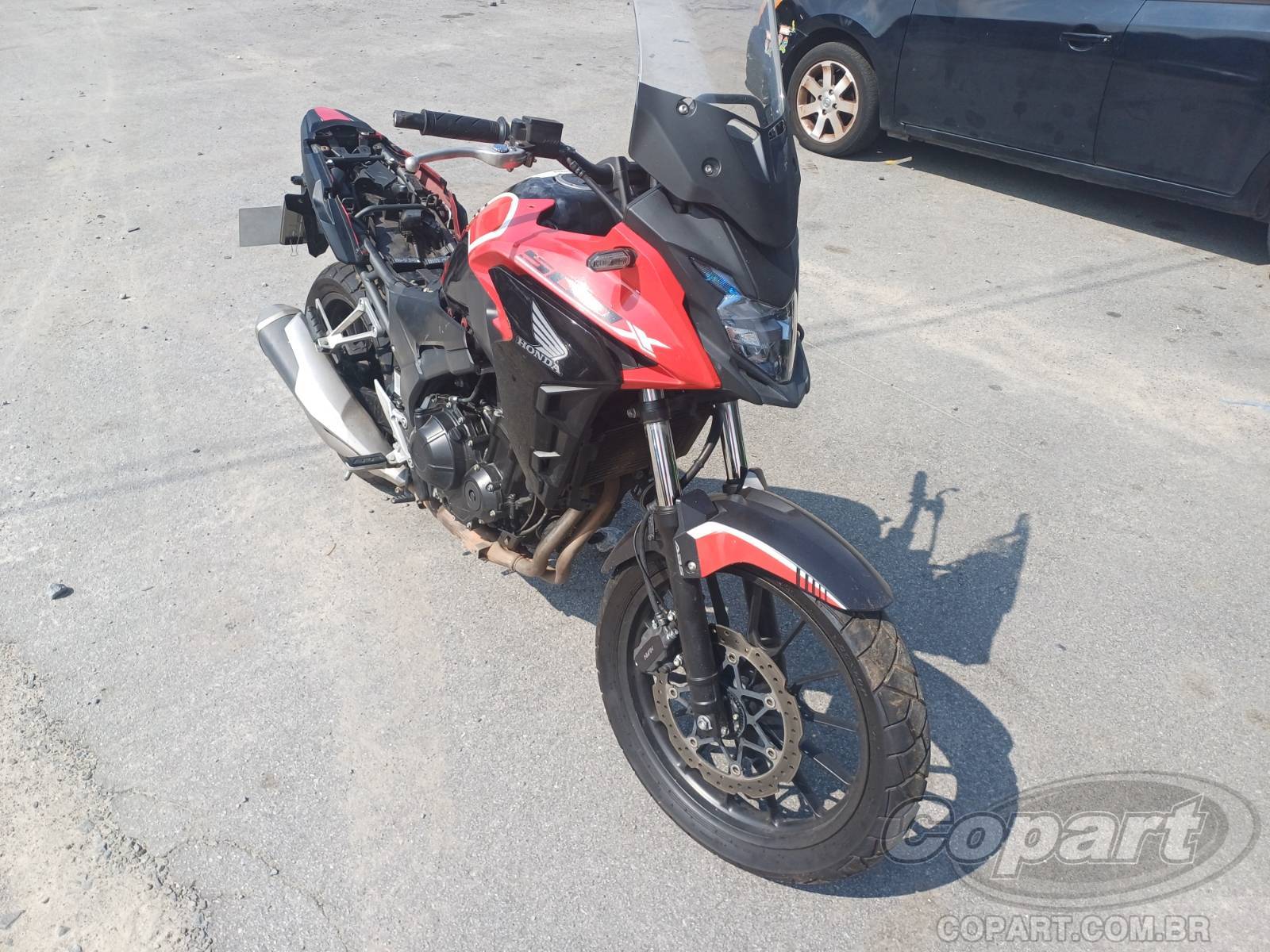 Veículo HONDA CB Honda CB 500 X ABS 2021 Pequena Monta 2021 em leilão