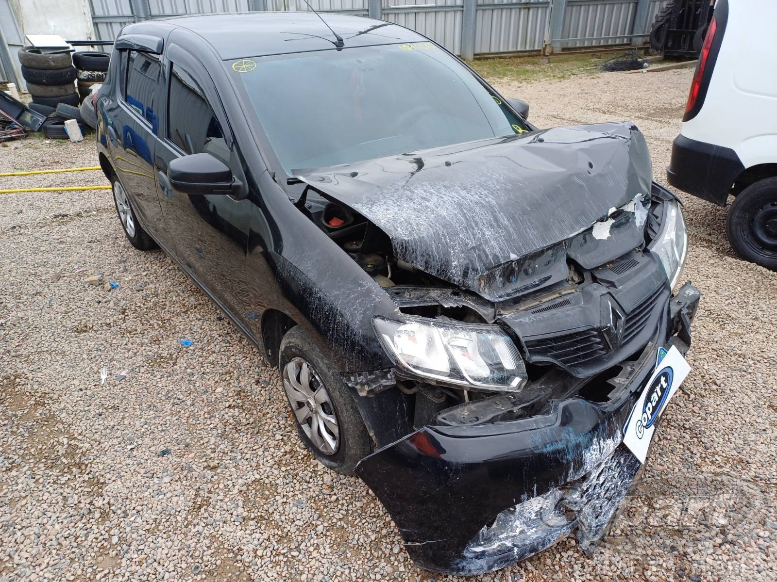 Veículo Renault Sandero Renault Sandero Autentique 1.0 12V SCe 2019 em leilão