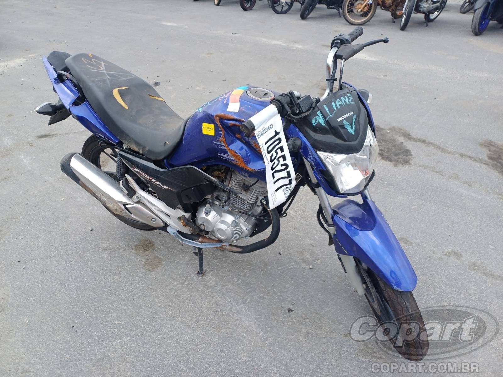 Veículo HONDA CG Honda CG 160 Fan FlexOne 2022 2022 em leilão