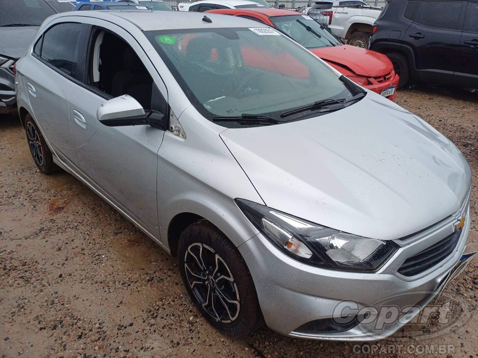 Veículo GM - Chevrolet Onix 2018 CHEVROLET ONIX LT 1.4 Eco Colisão Média Monta 2018 em leilão