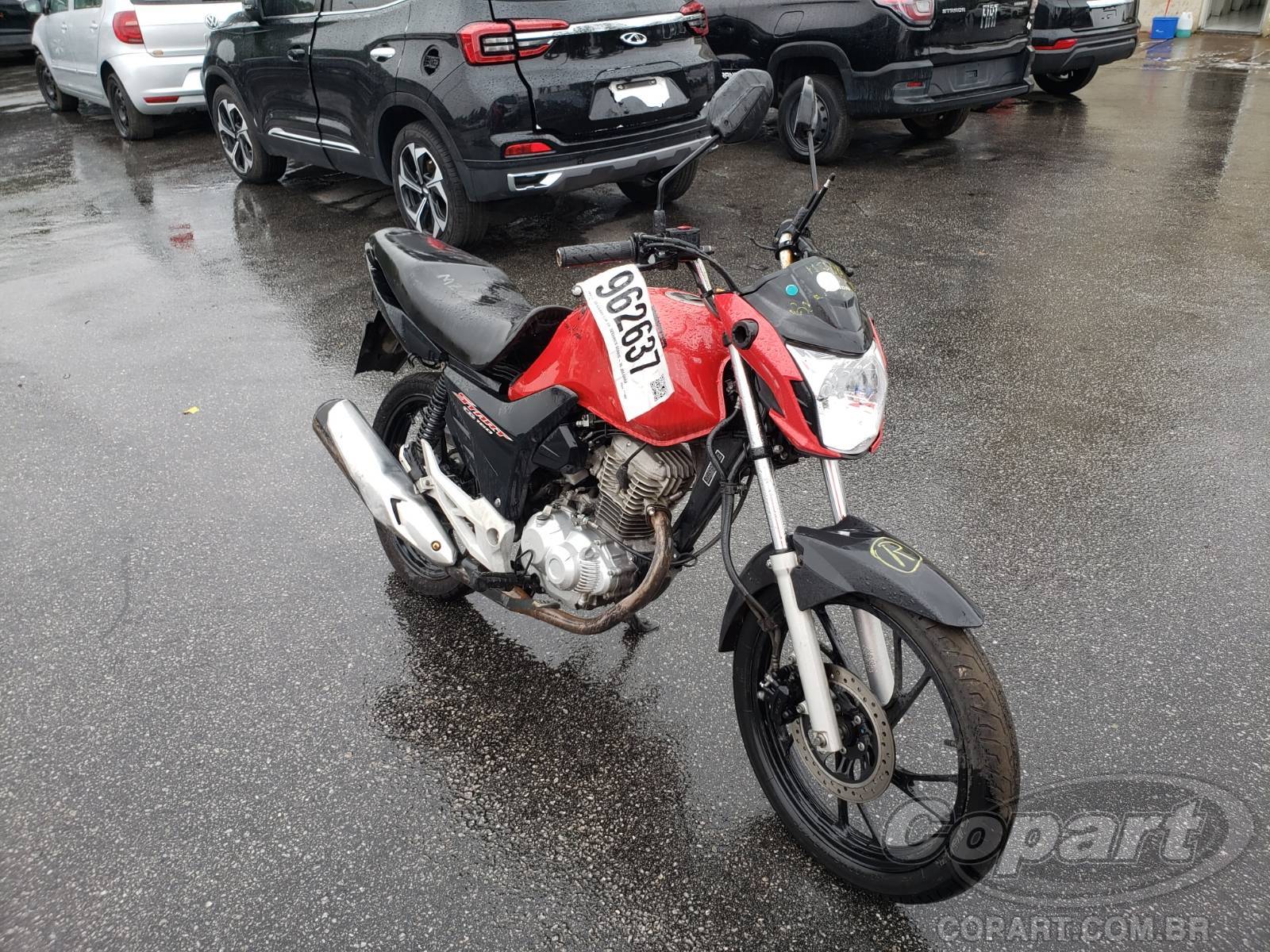 Veículo HONDA CG Honda CG 160 Fan Flexone 2024 Pequena Monta 2024 em leilão