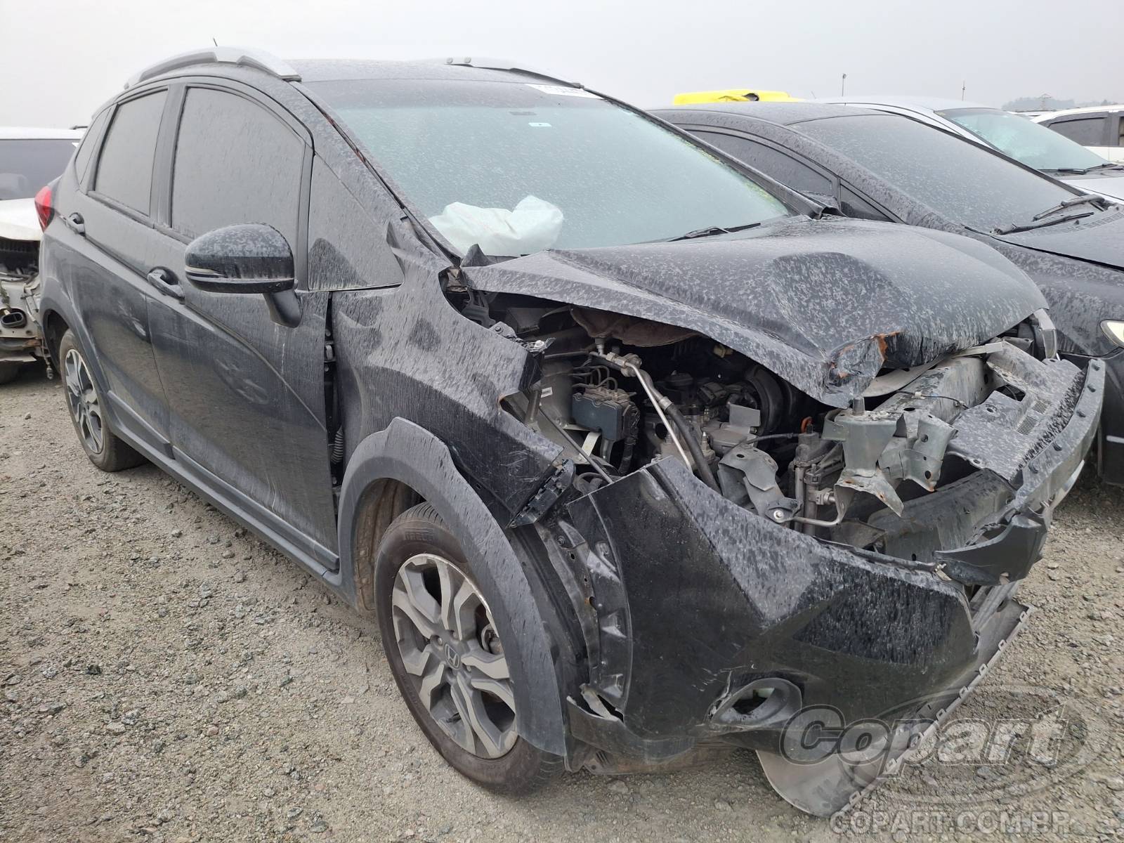 Veículo Honda WR-V Honda WR-V EX 1.5 16V i-VTEC 2018 Colisão 2018 em leilão