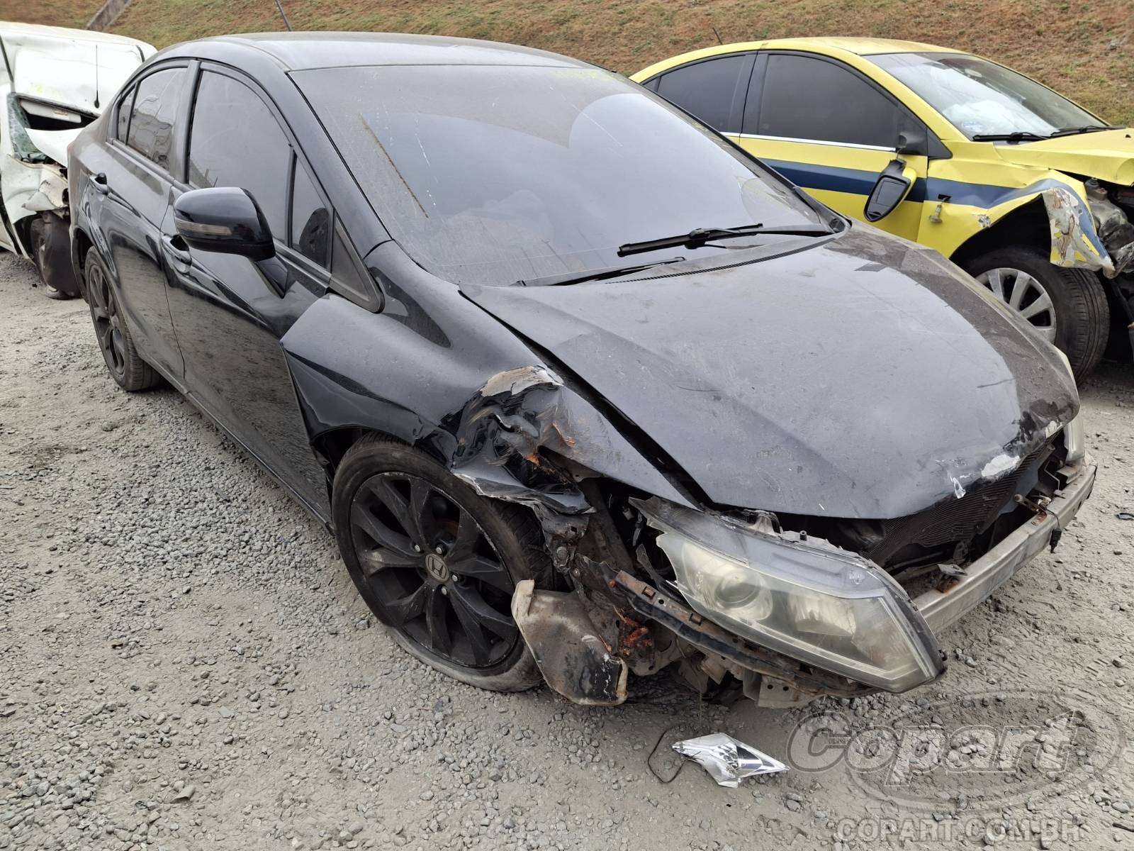 Veículo Honda Civic HONDA CIVIC LXR 2.0 16V I-VTEC 2014 FLEX 2015 em leilão